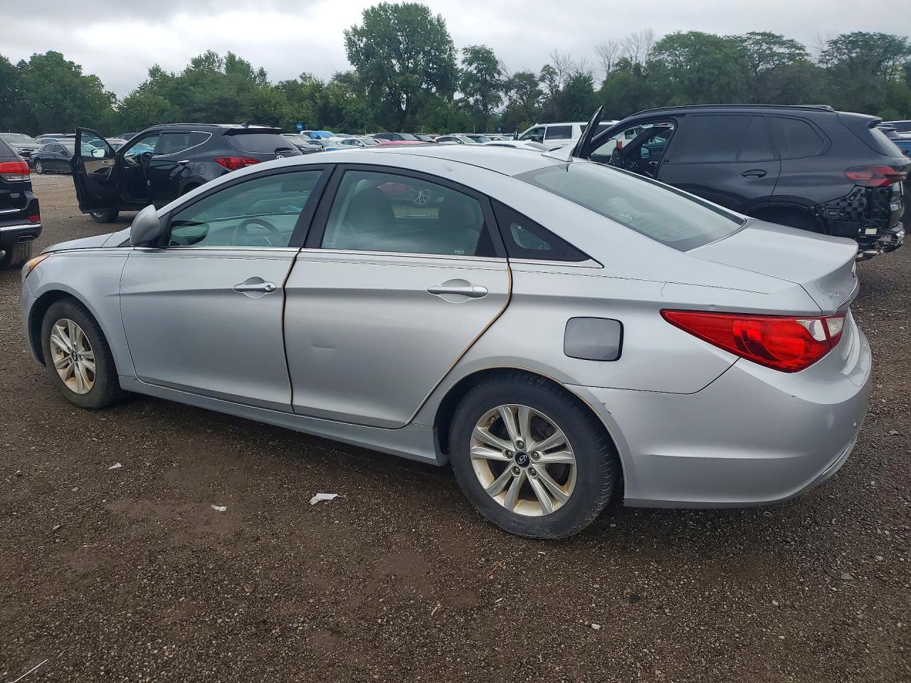 2011 Hyundai Sonata Gls Silver vin: 5NPEB4AC4BH289082