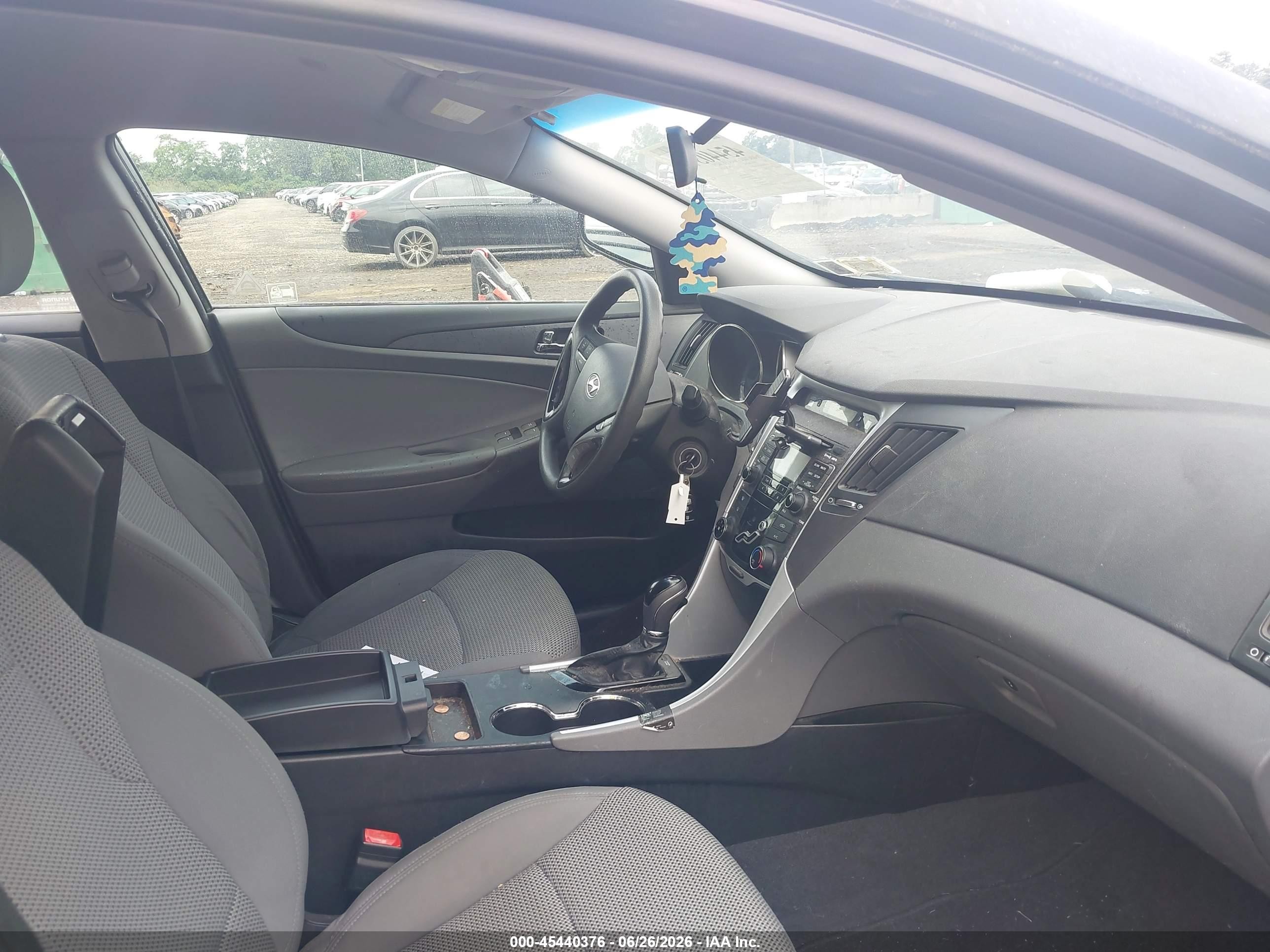 2011 Hyundai Sonata Gls Black vin: 5NPEB4AC4BH298543