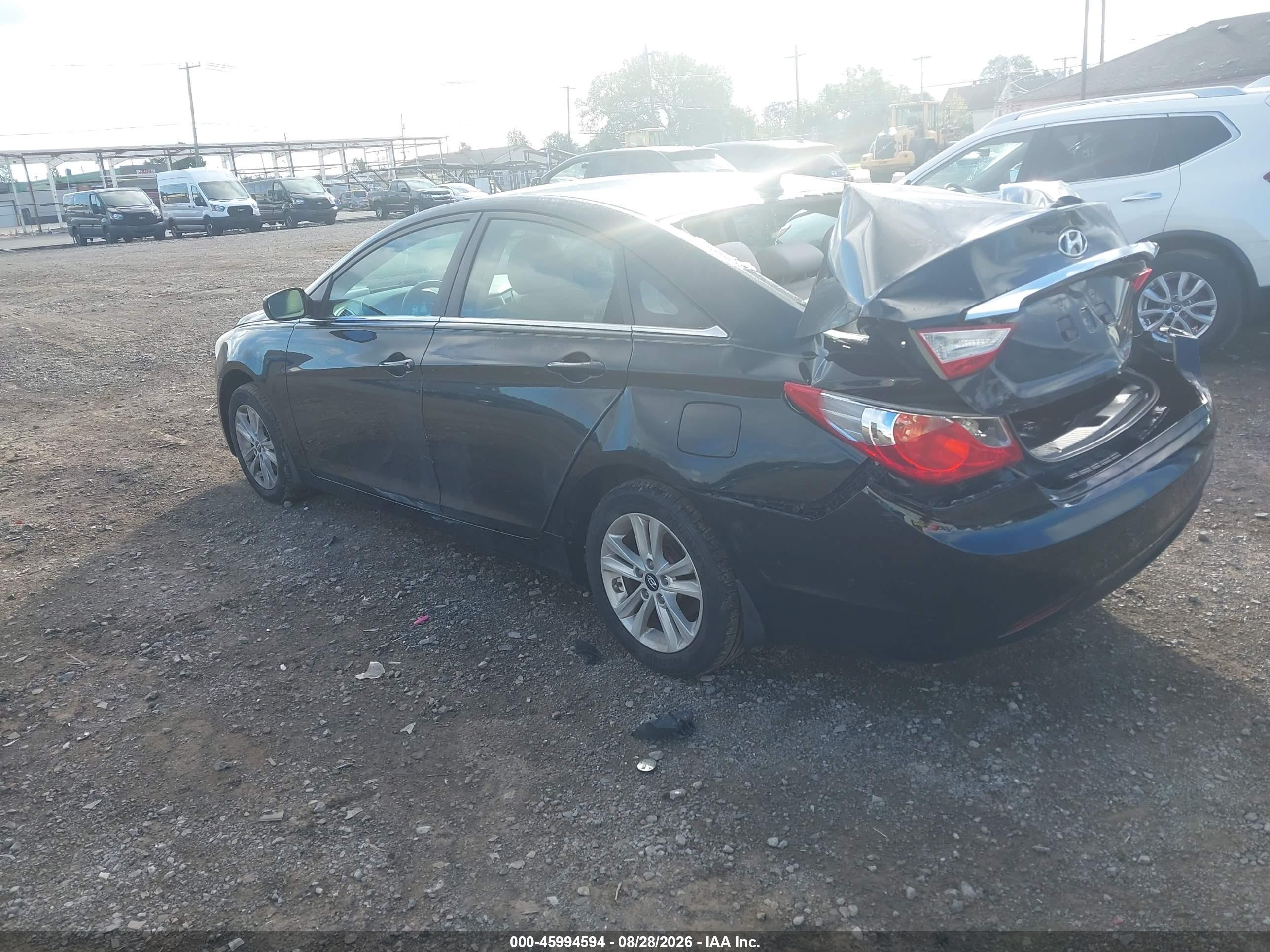 2011 Hyundai Sonata Gls Black vin: 5NPEB4AC4BH301120