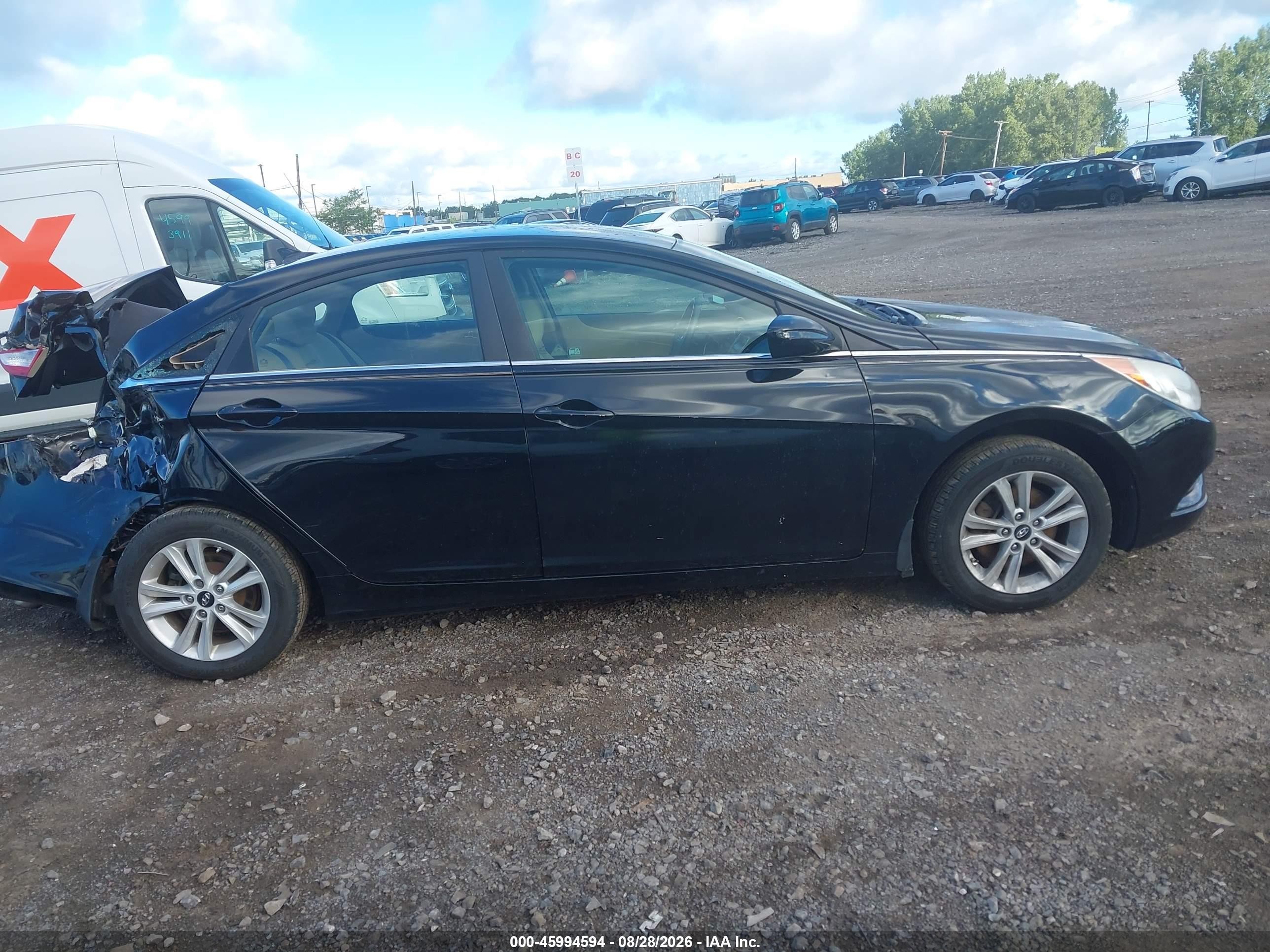 2011 Hyundai Sonata Gls Black vin: 5NPEB4AC4BH301120