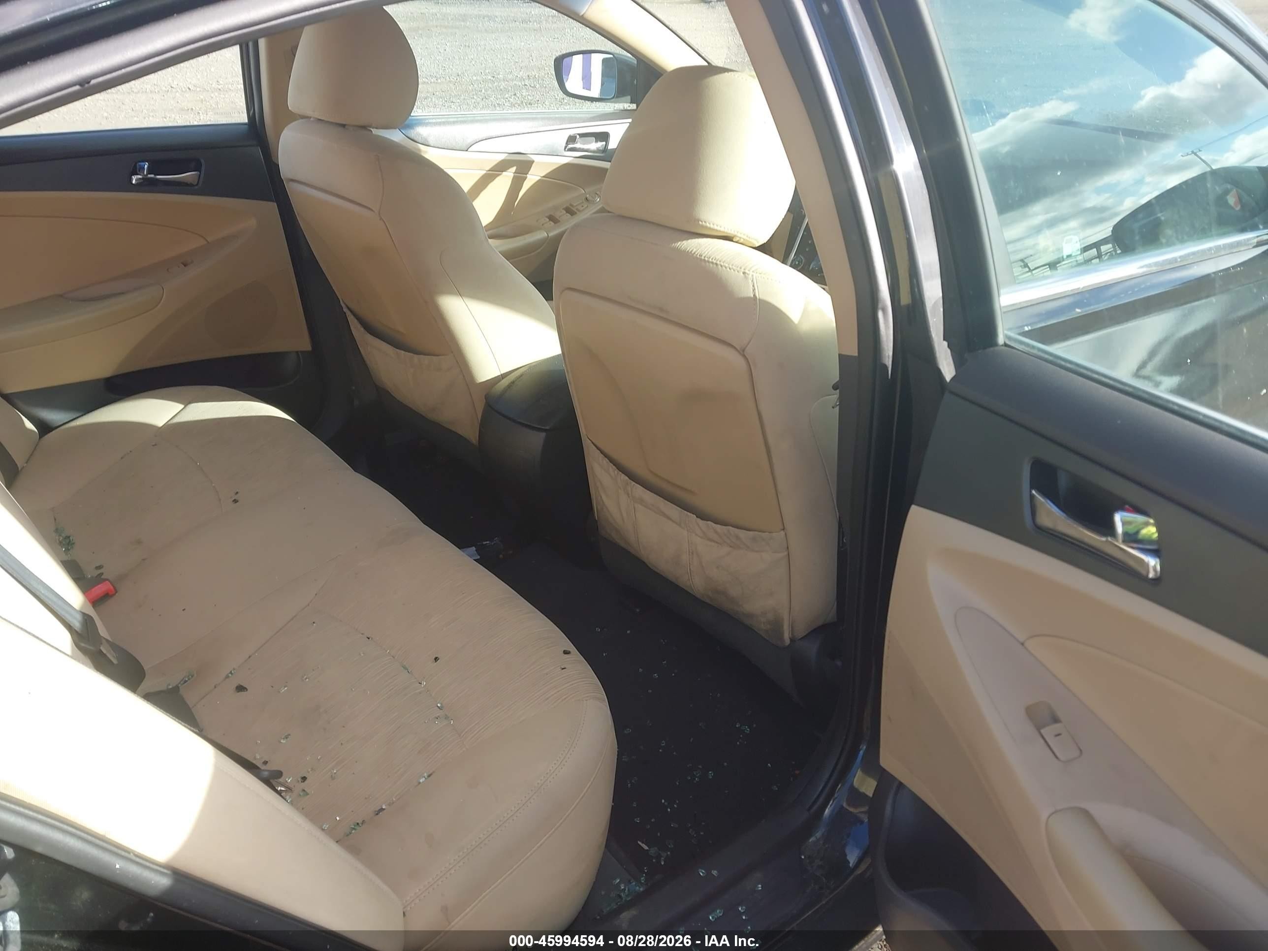2011 Hyundai Sonata Gls Black vin: 5NPEB4AC4BH301120
