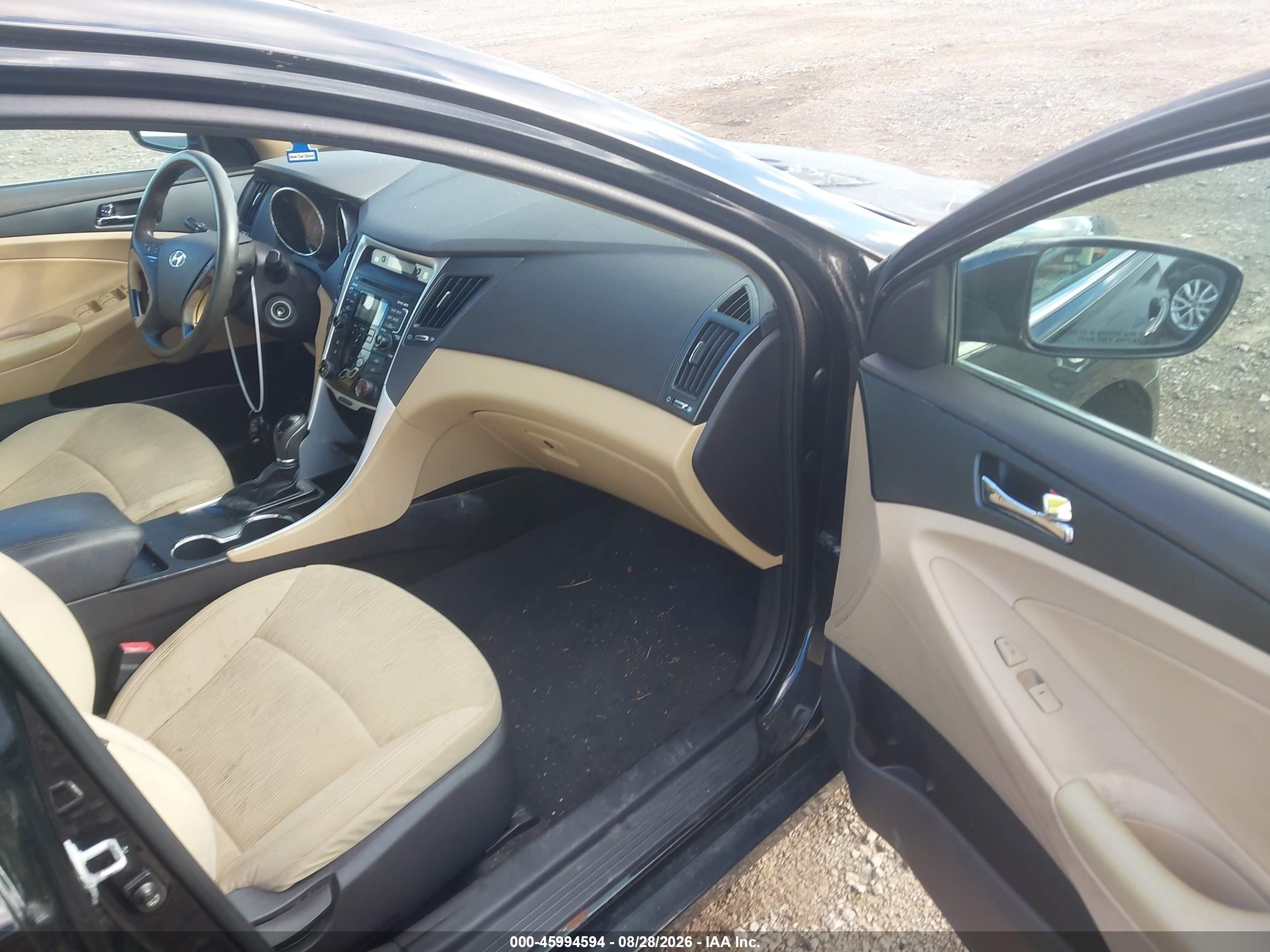 2011 Hyundai Sonata Gls Black vin: 5NPEB4AC4BH301120