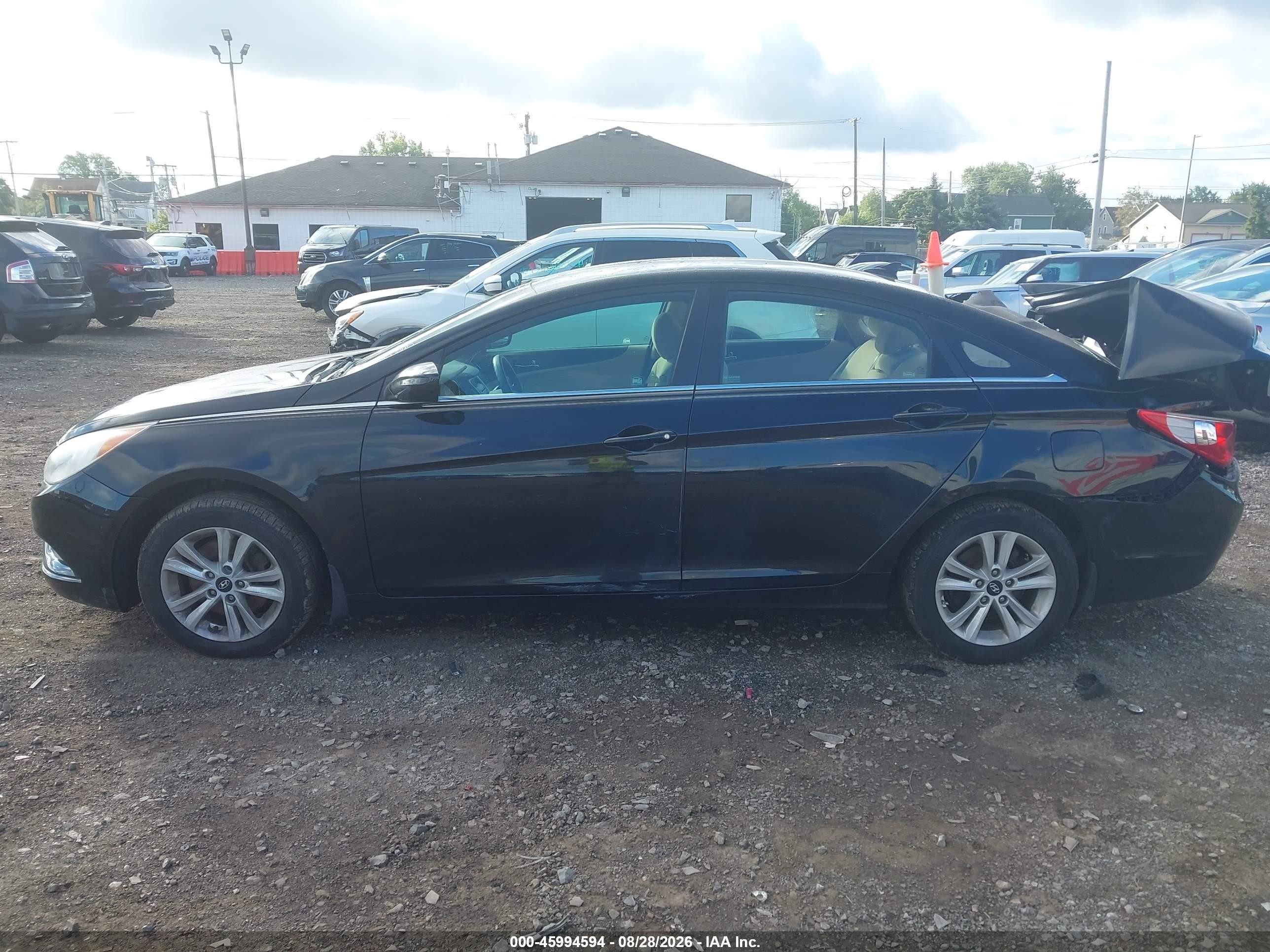 2011 Hyundai Sonata Gls Black vin: 5NPEB4AC4BH301120