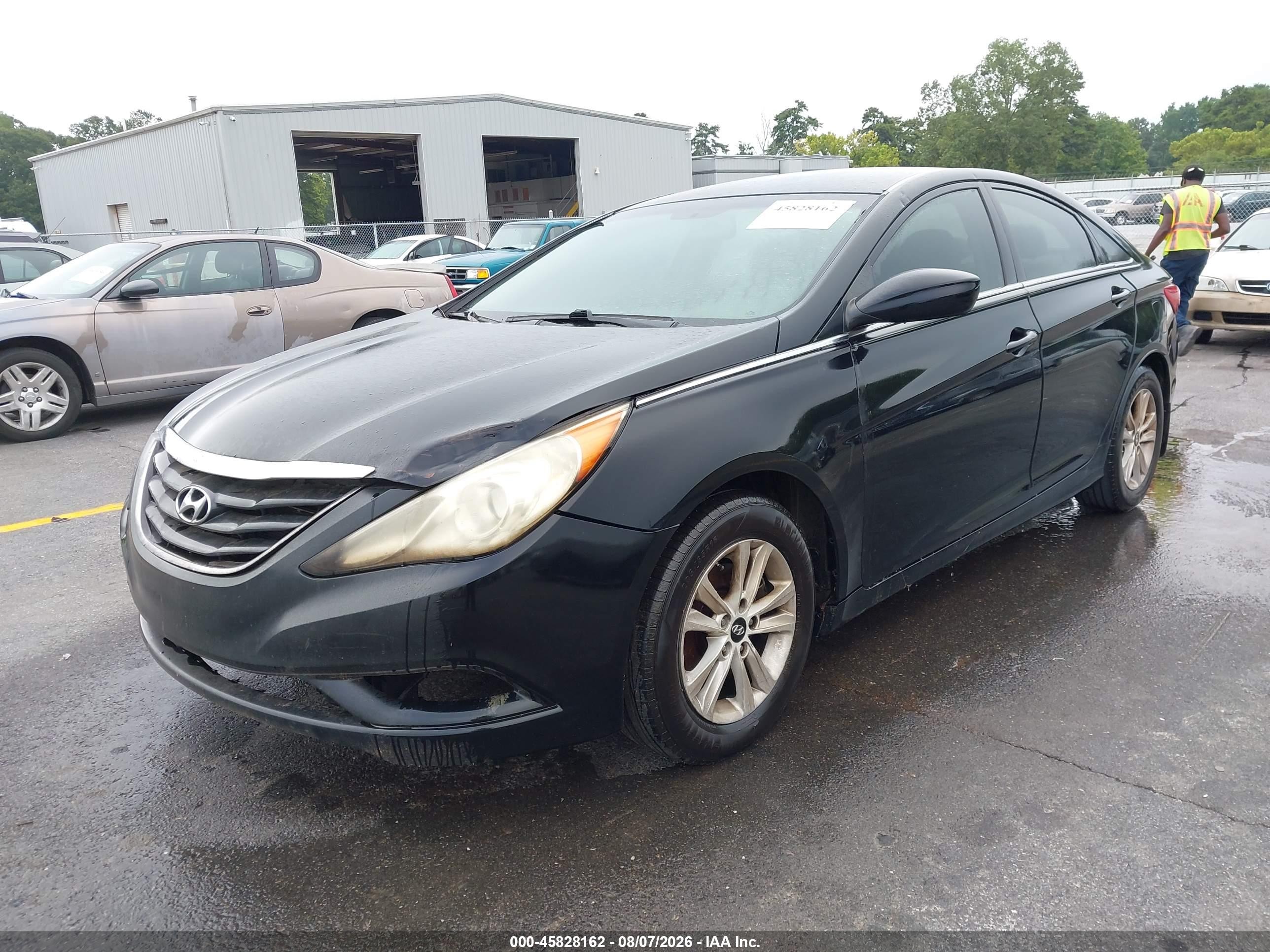 2011 Hyundai Sonata Gls Black vin: 5NPEB4AC4BH306303