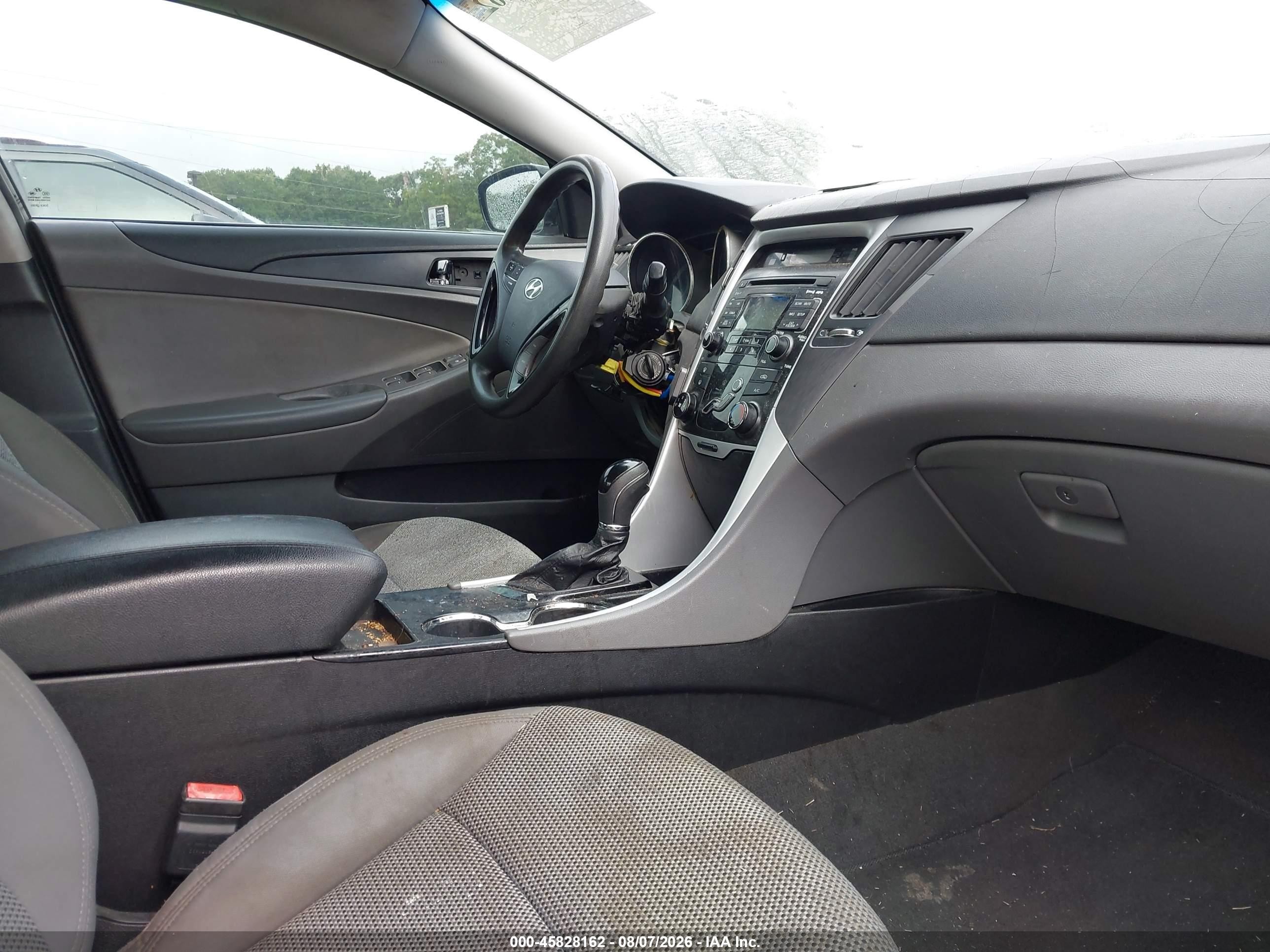 2011 Hyundai Sonata Gls Black vin: 5NPEB4AC4BH306303