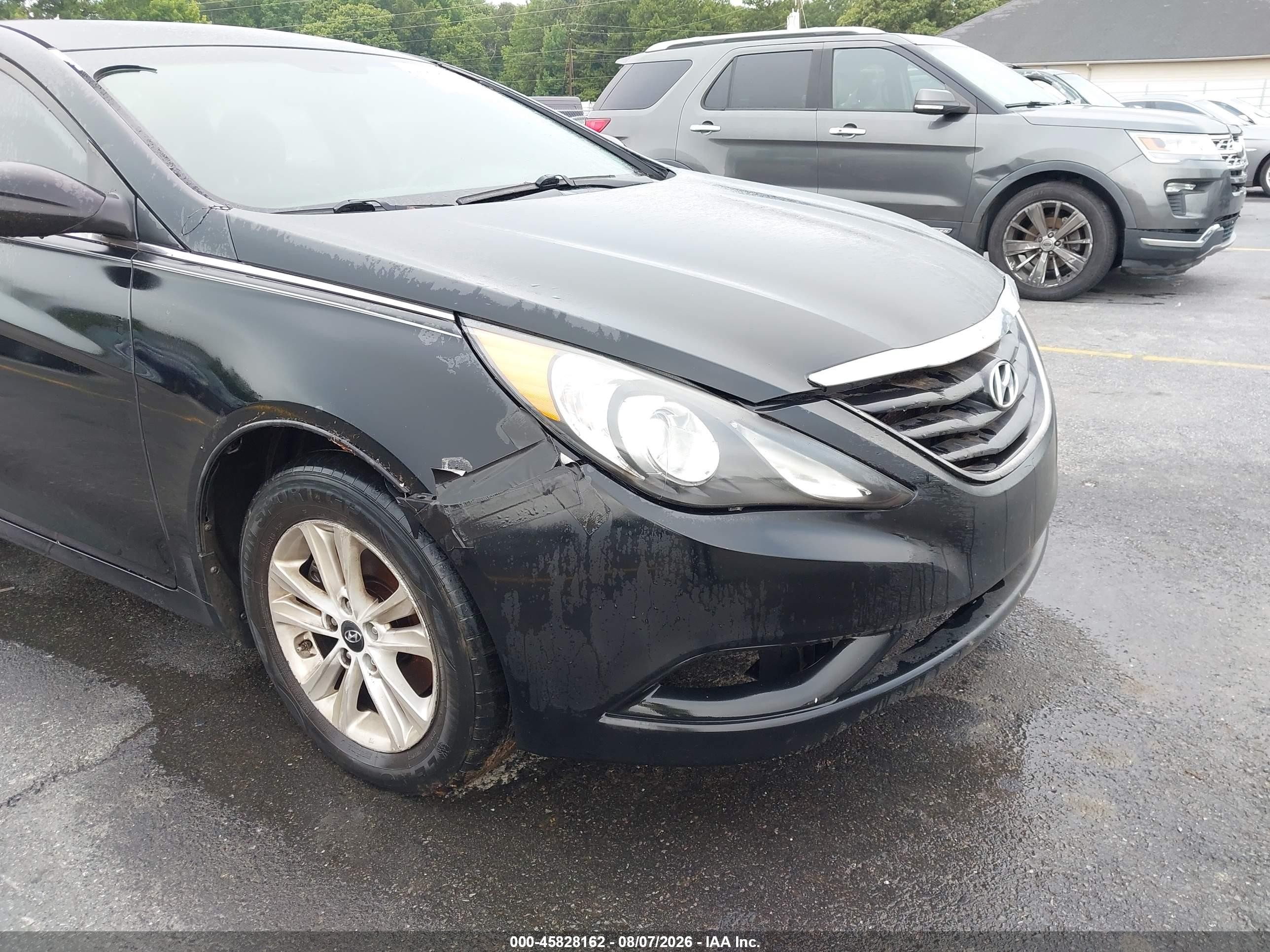 2011 Hyundai Sonata Gls Black vin: 5NPEB4AC4BH306303