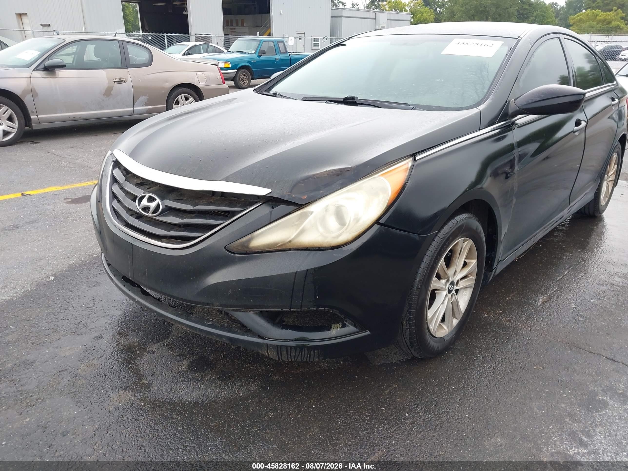 2011 Hyundai Sonata Gls Black vin: 5NPEB4AC4BH306303