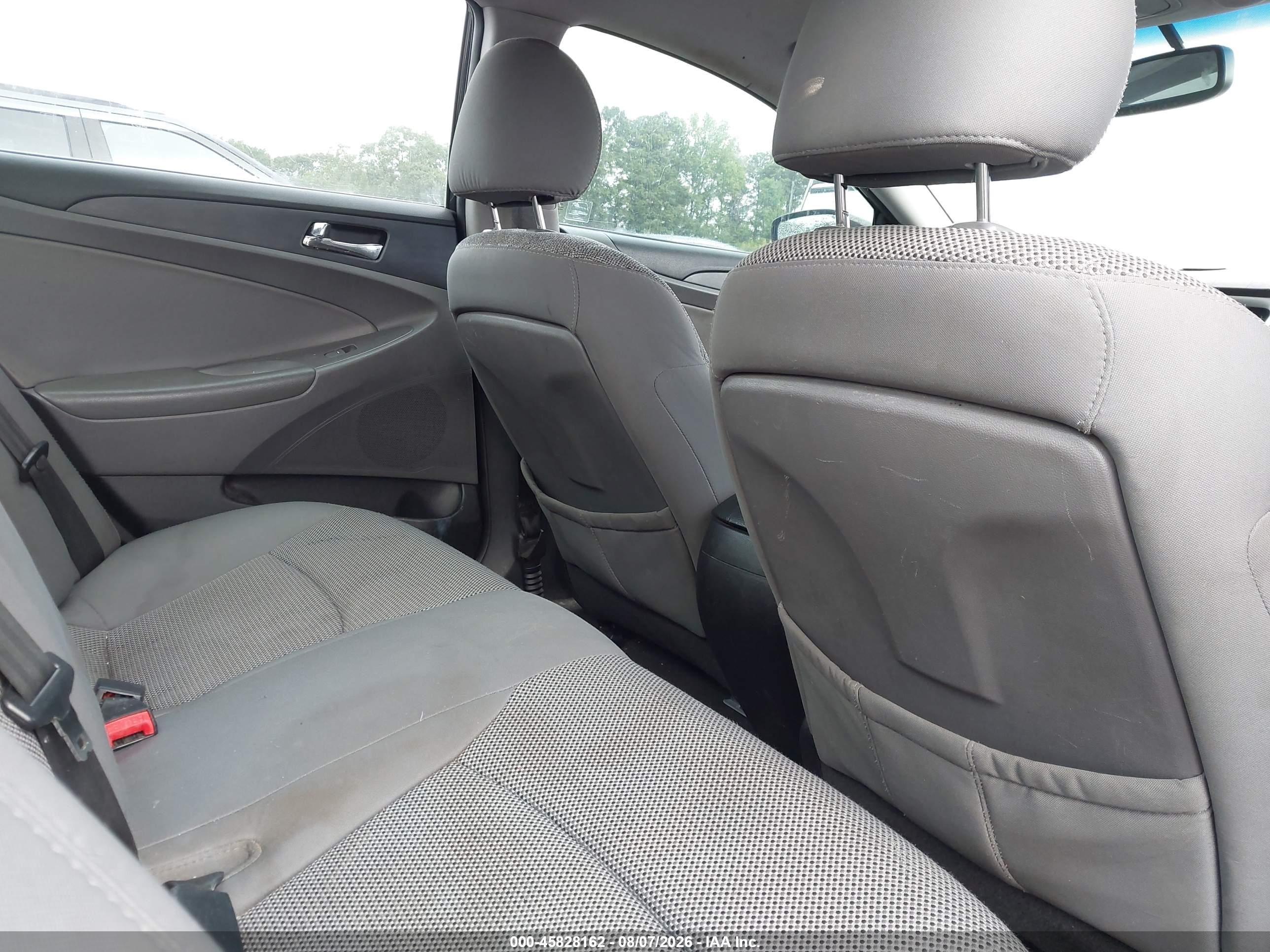2011 Hyundai Sonata Gls Black vin: 5NPEB4AC4BH306303