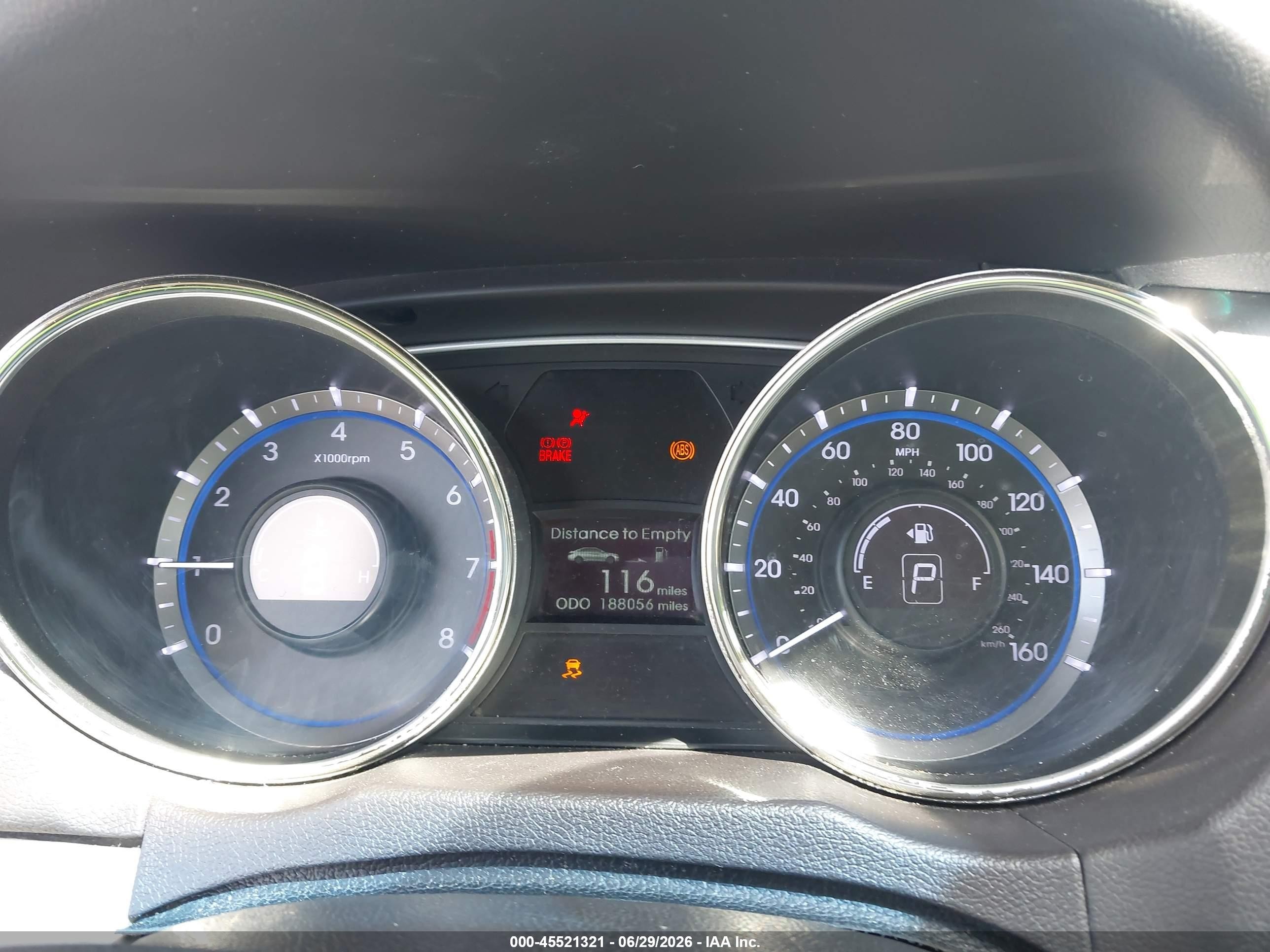 2012 Hyundai Sonata Gls Black vin: 5NPEB4AC4CH309137
