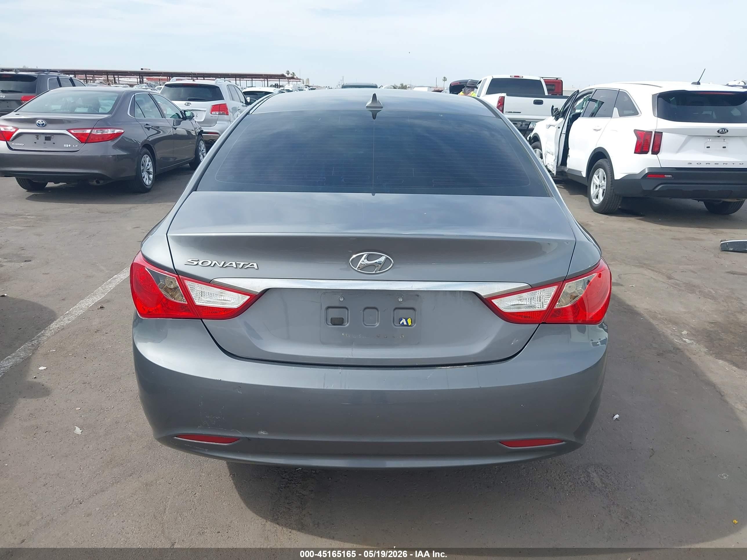 2012 Hyundai Sonata Gls Gray vin: 5NPEB4AC4CH309624