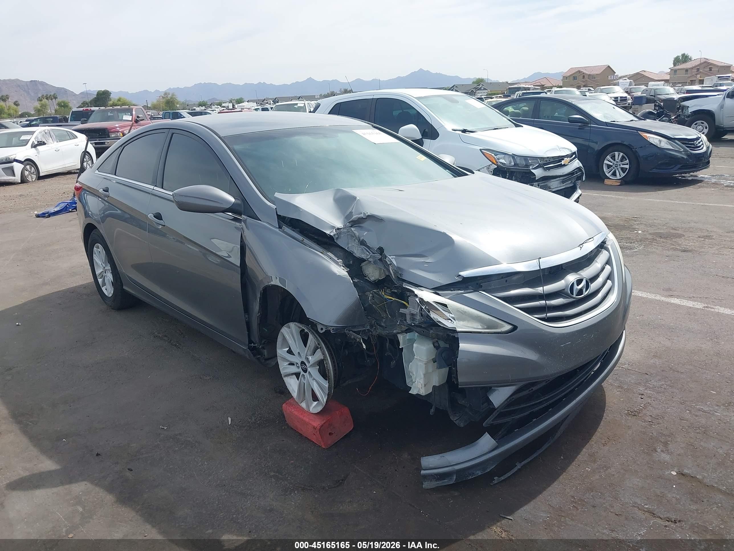 2012 Hyundai Sonata Gls Gray vin: 5NPEB4AC4CH309624