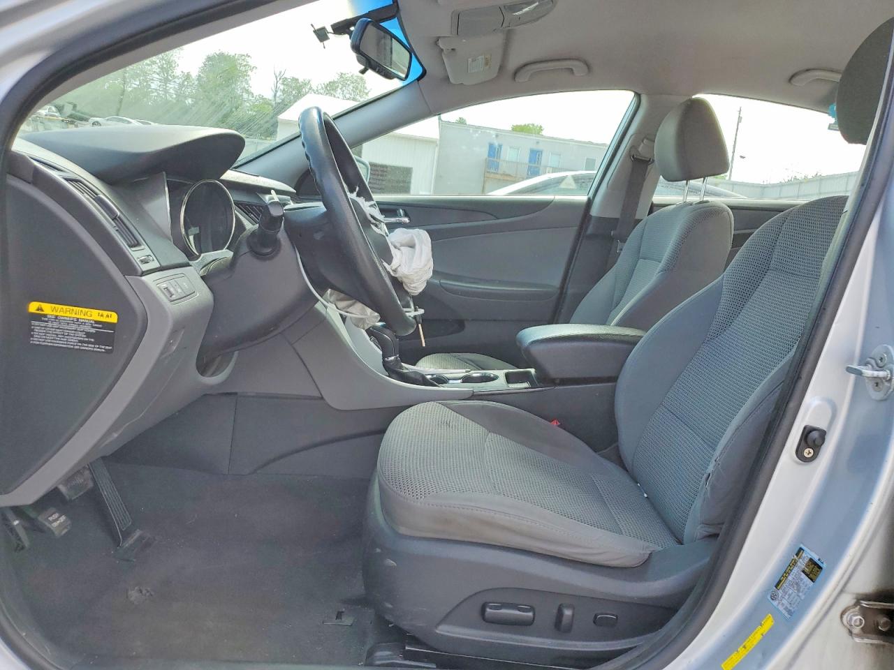 2012 Hyundai Sonata Gls Silver vin: 5NPEB4AC4CH313317
