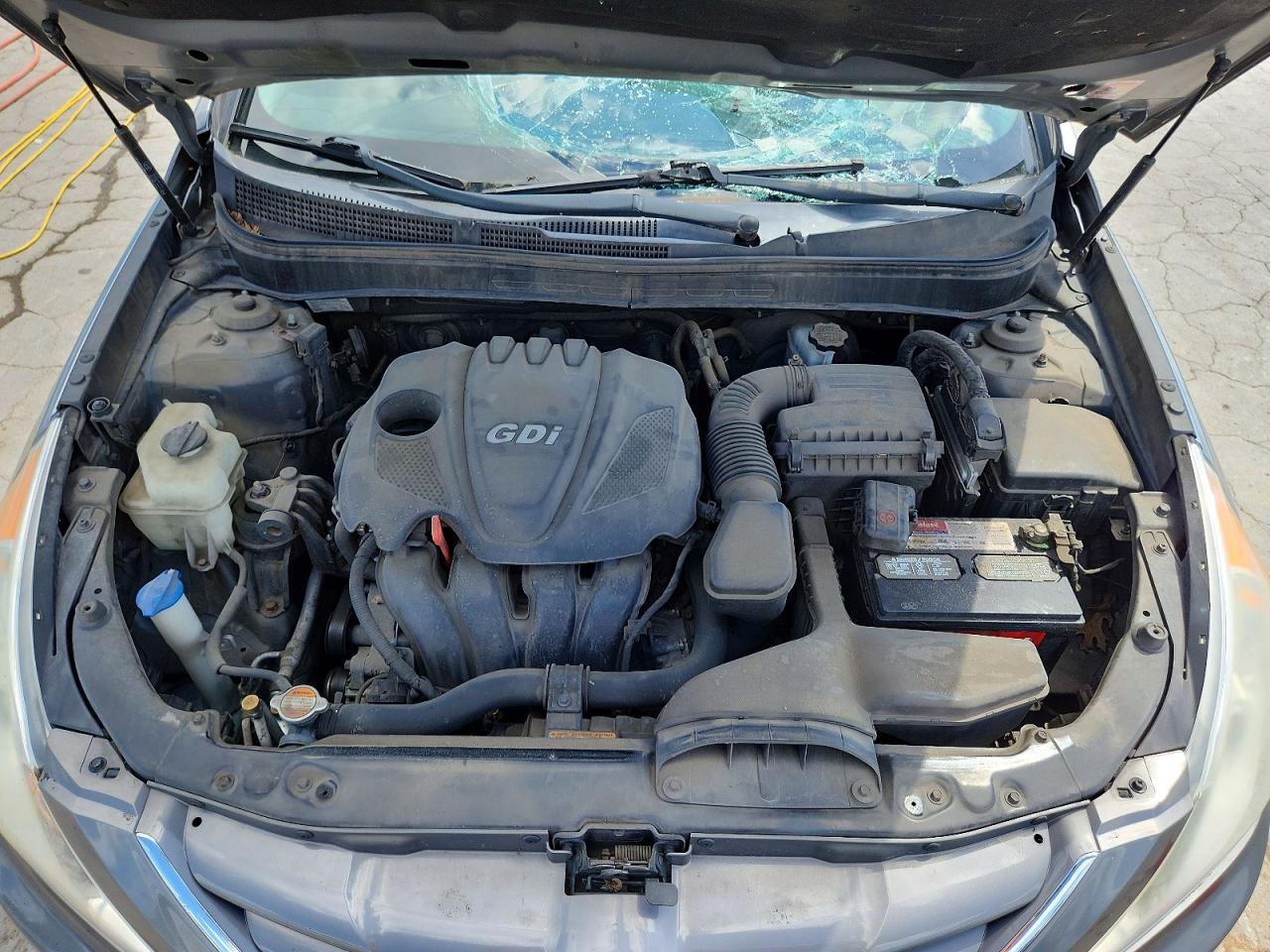 2012 Hyundai Sonata Gls Silver vin: 5NPEB4AC4CH320719