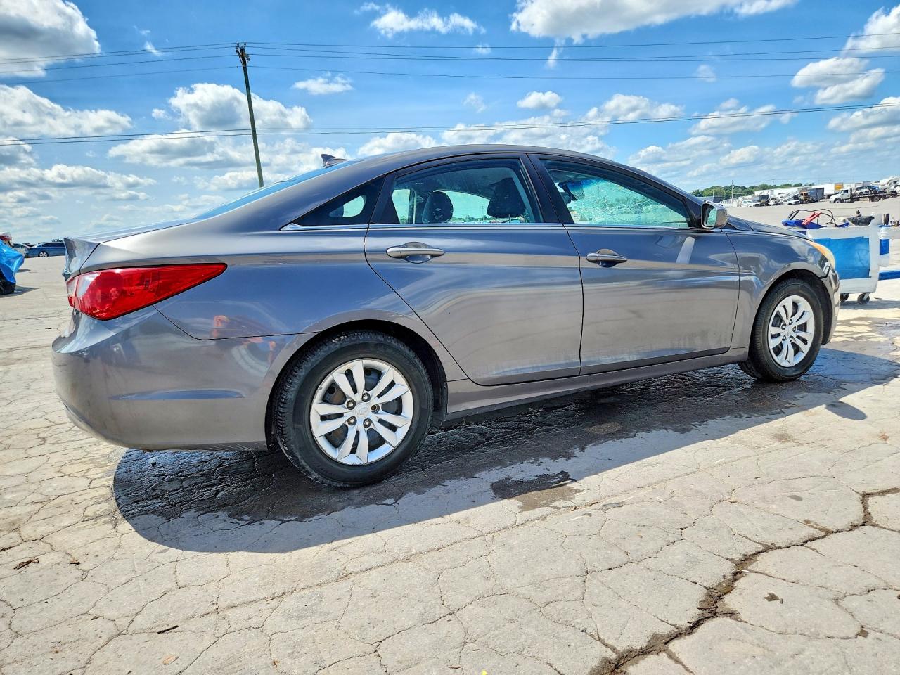 2012 Hyundai Sonata Gls Silver vin: 5NPEB4AC4CH320719