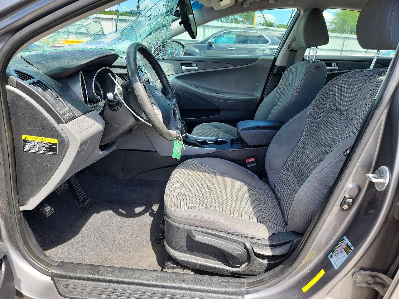 2012 Hyundai Sonata Gls Silver vin: 5NPEB4AC4CH320719