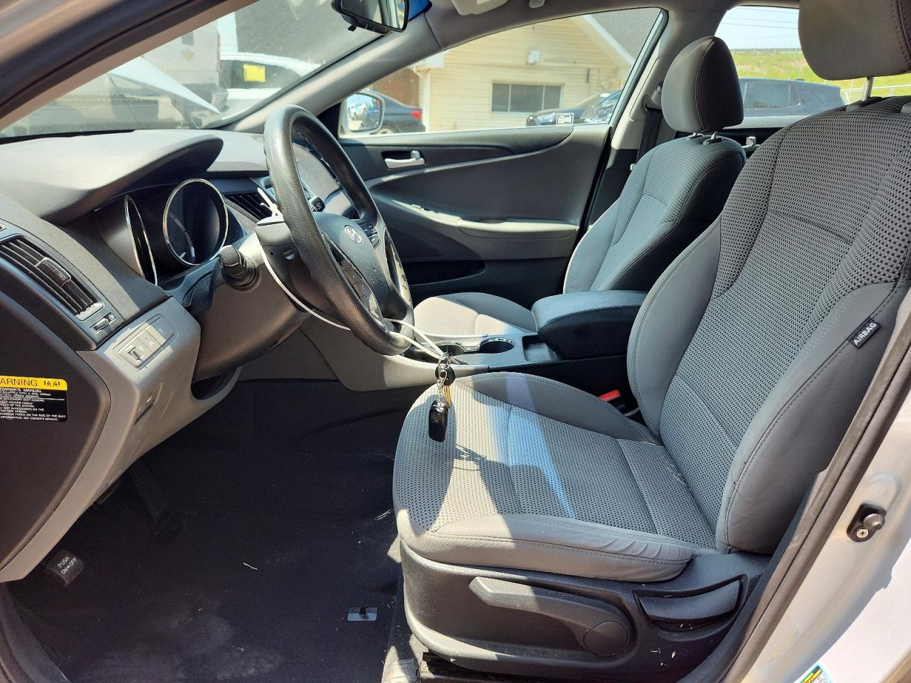 2012 Hyundai Sonata Gls Silver vin: 5NPEB4AC4CH329209