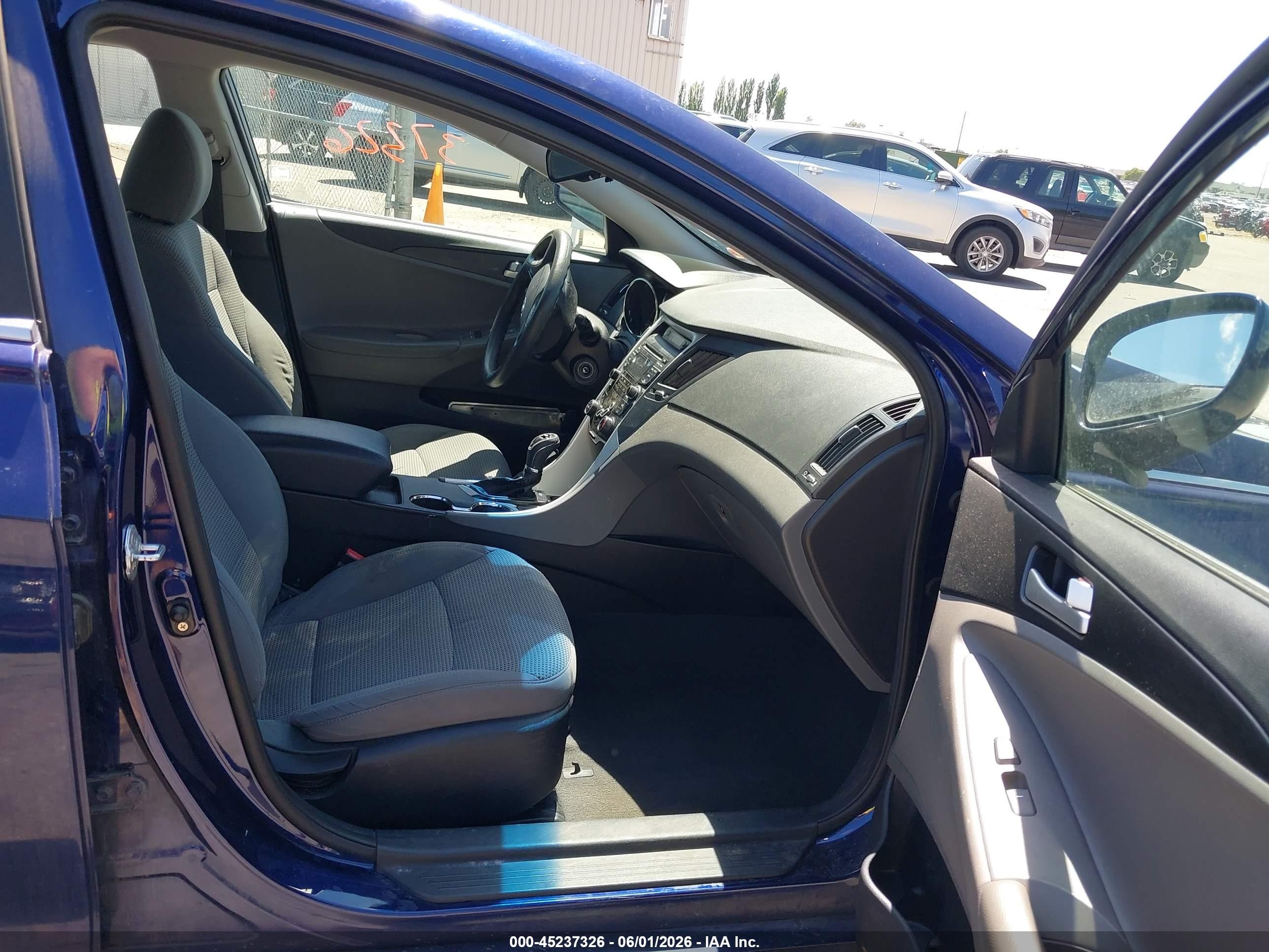 2012 Hyundai Sonata Gls Синий vin: 5NPEB4AC4CH332319