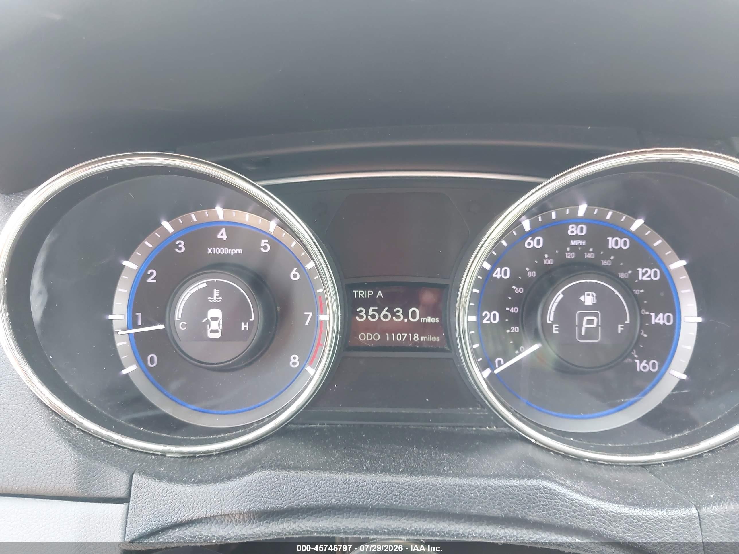 2012 Hyundai Sonata Gls Blue vin: 5NPEB4AC4CH333230