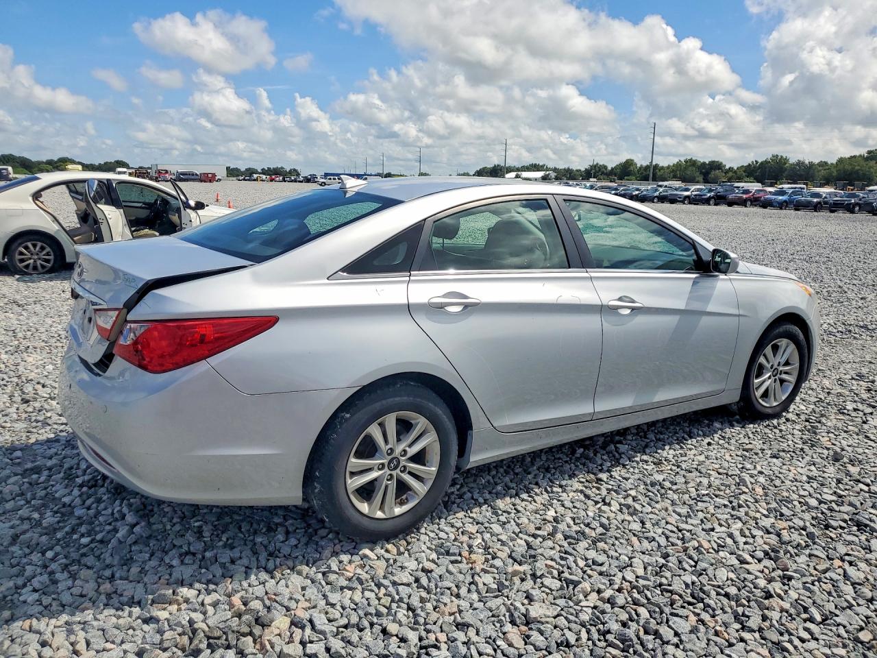 2012 Hyundai Sonata Gls Silver vin: 5NPEB4AC4CH339402
