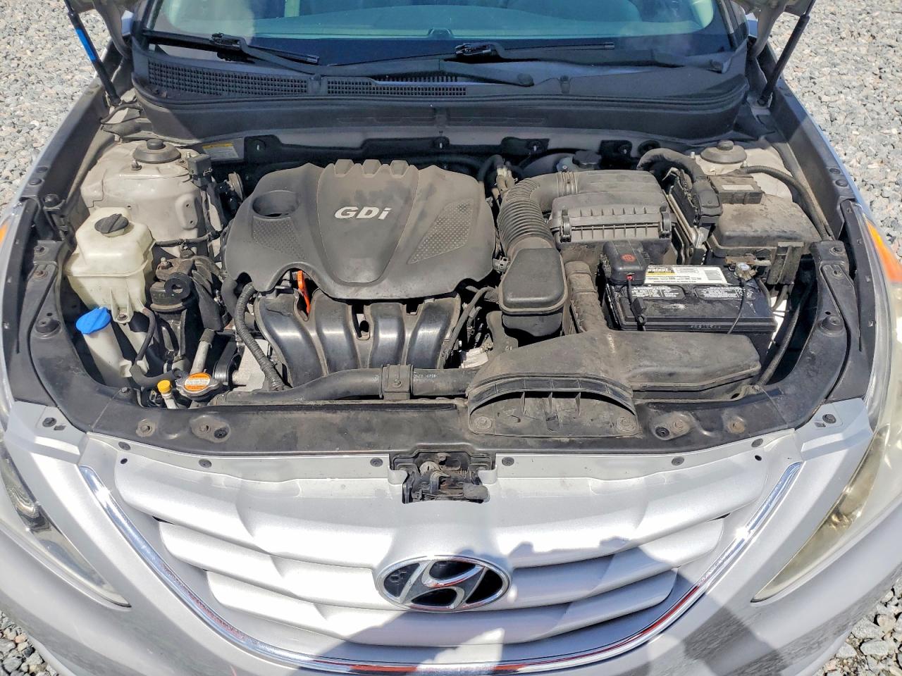 2012 Hyundai Sonata Gls Silver vin: 5NPEB4AC4CH339402