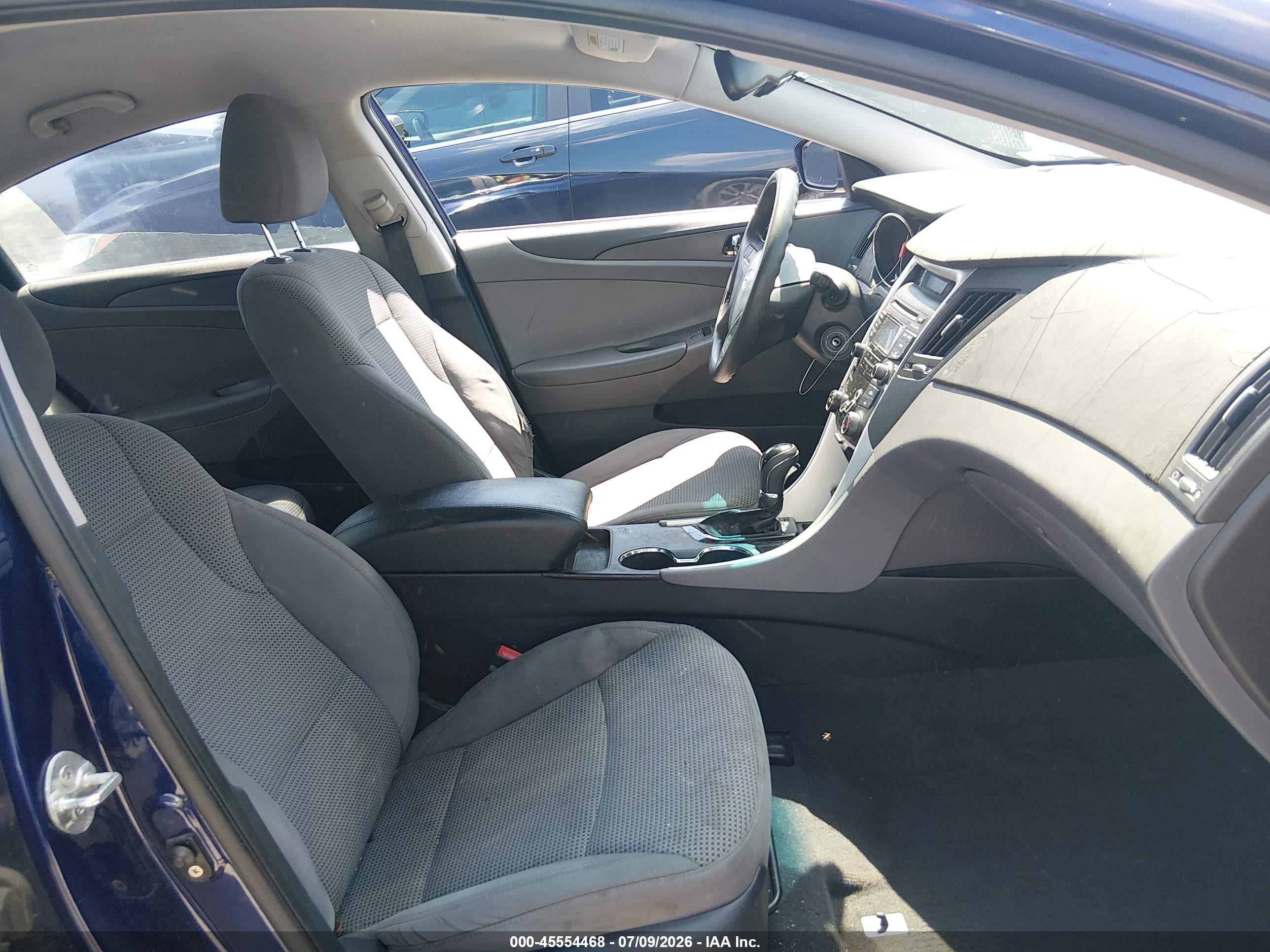 2012 Hyundai Sonata Gls Dark Blue vin: 5NPEB4AC4CH341540