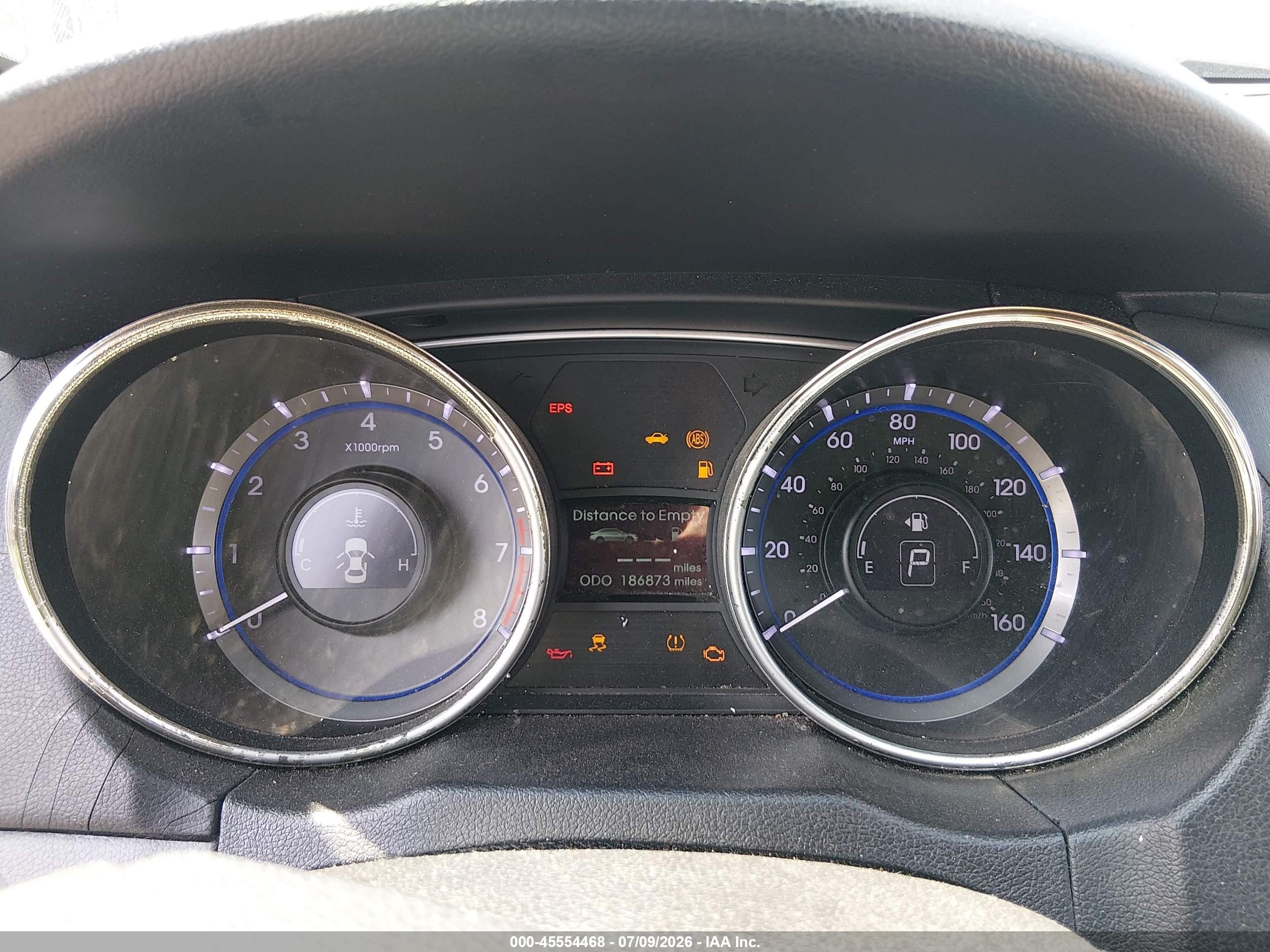 2012 Hyundai Sonata Gls Dark Blue vin: 5NPEB4AC4CH341540