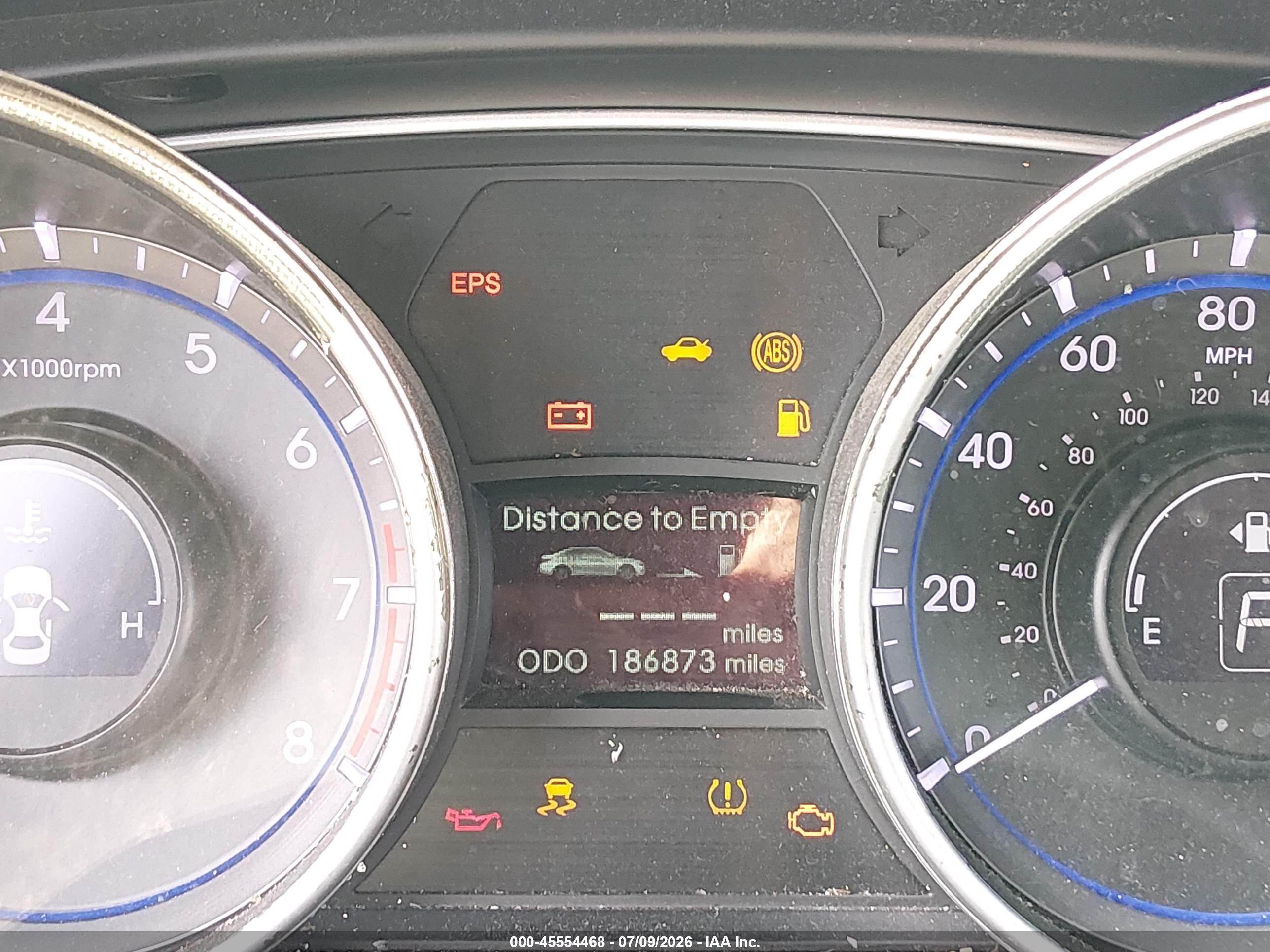 2012 Hyundai Sonata Gls Dark Blue vin: 5NPEB4AC4CH341540