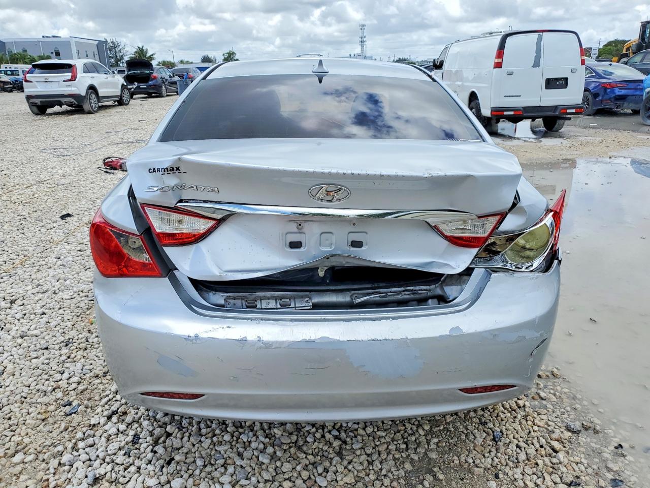 2012 Hyundai Sonata Gls Silver vin: 5NPEB4AC4CH343224