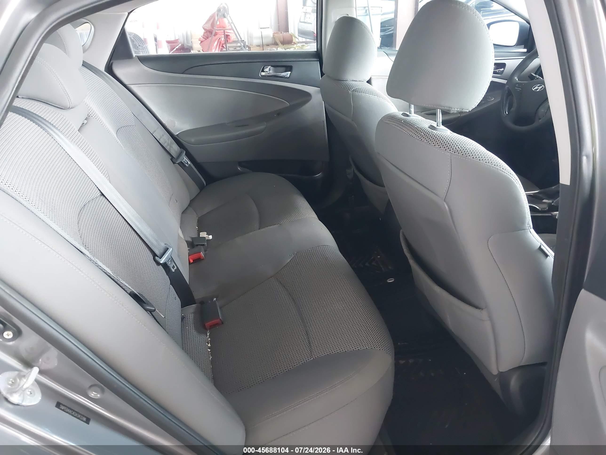2012 Hyundai Sonata Gls Gray vin: 5NPEB4AC4CH343286