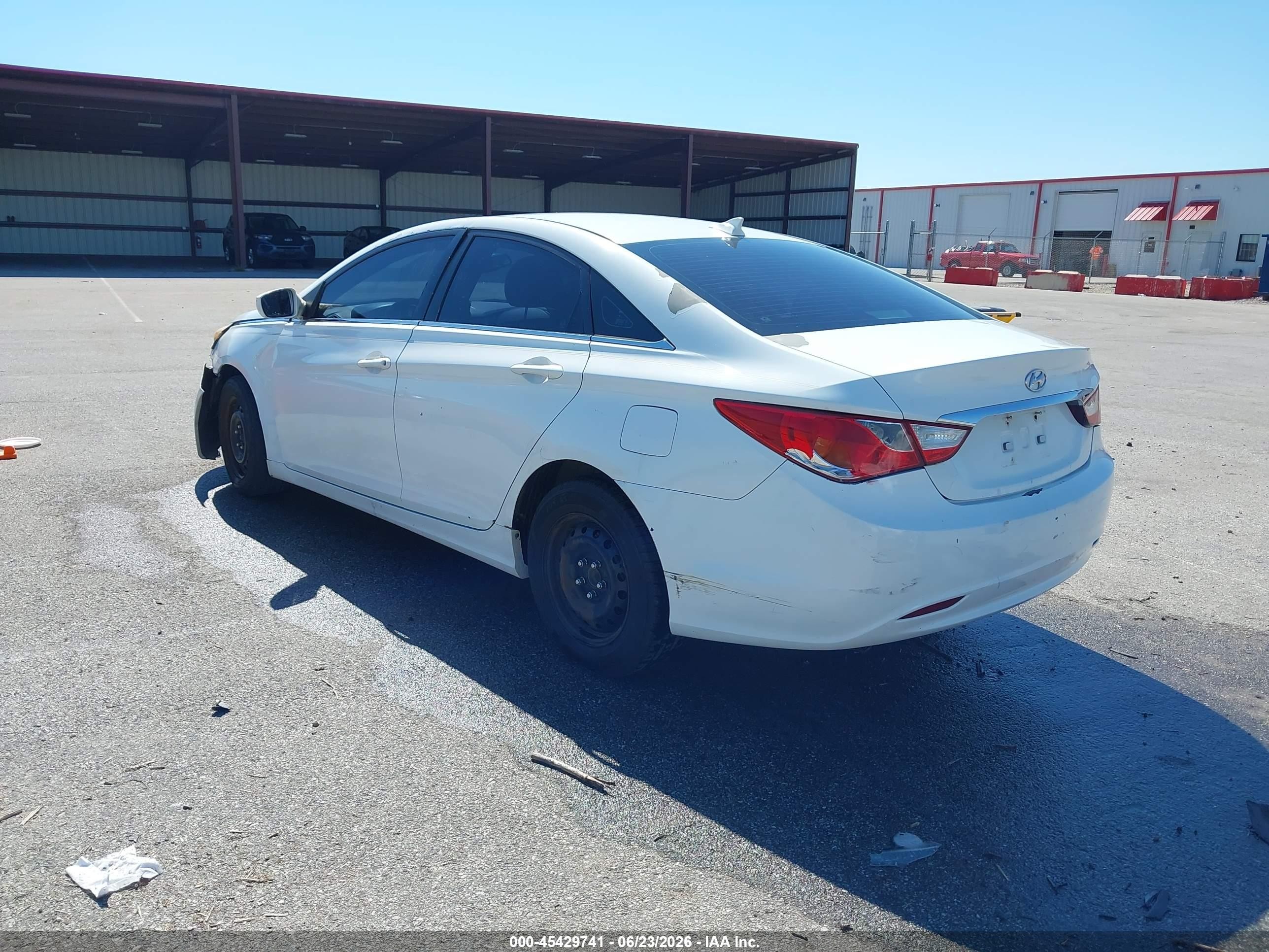 2012 Hyundai Sonata Gls Белый vin: 5NPEB4AC4CH365241