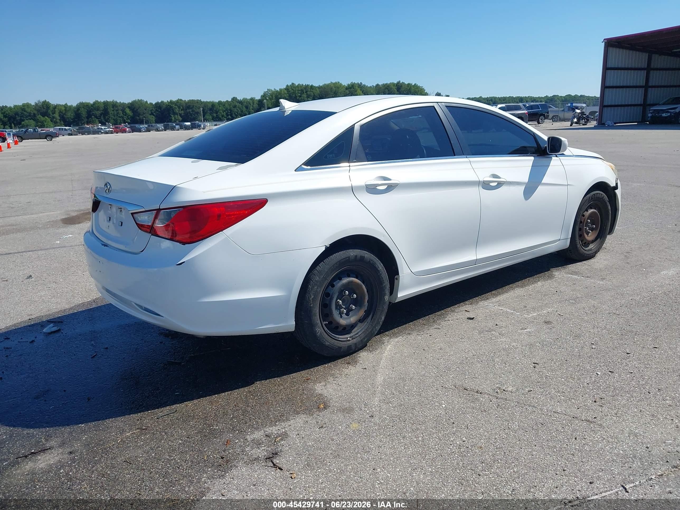 2012 Hyundai Sonata Gls Белый vin: 5NPEB4AC4CH365241