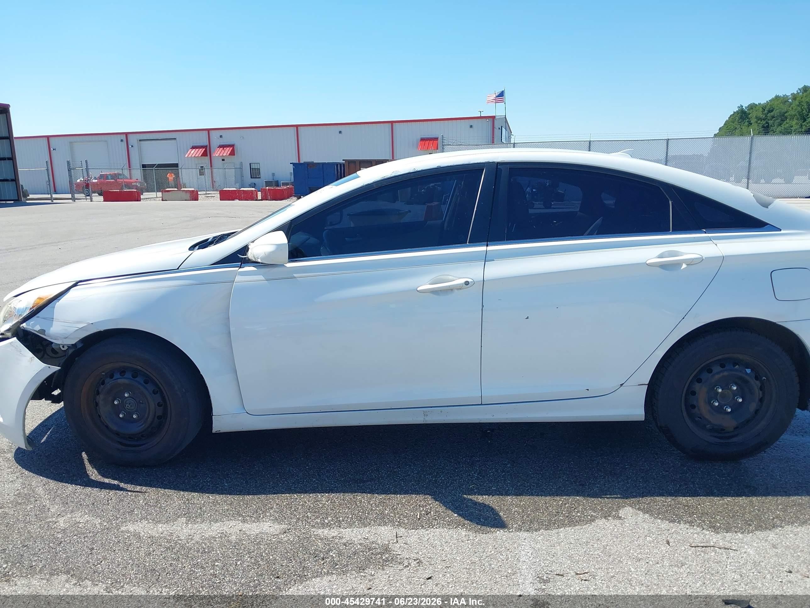 2012 Hyundai Sonata Gls Белый vin: 5NPEB4AC4CH365241
