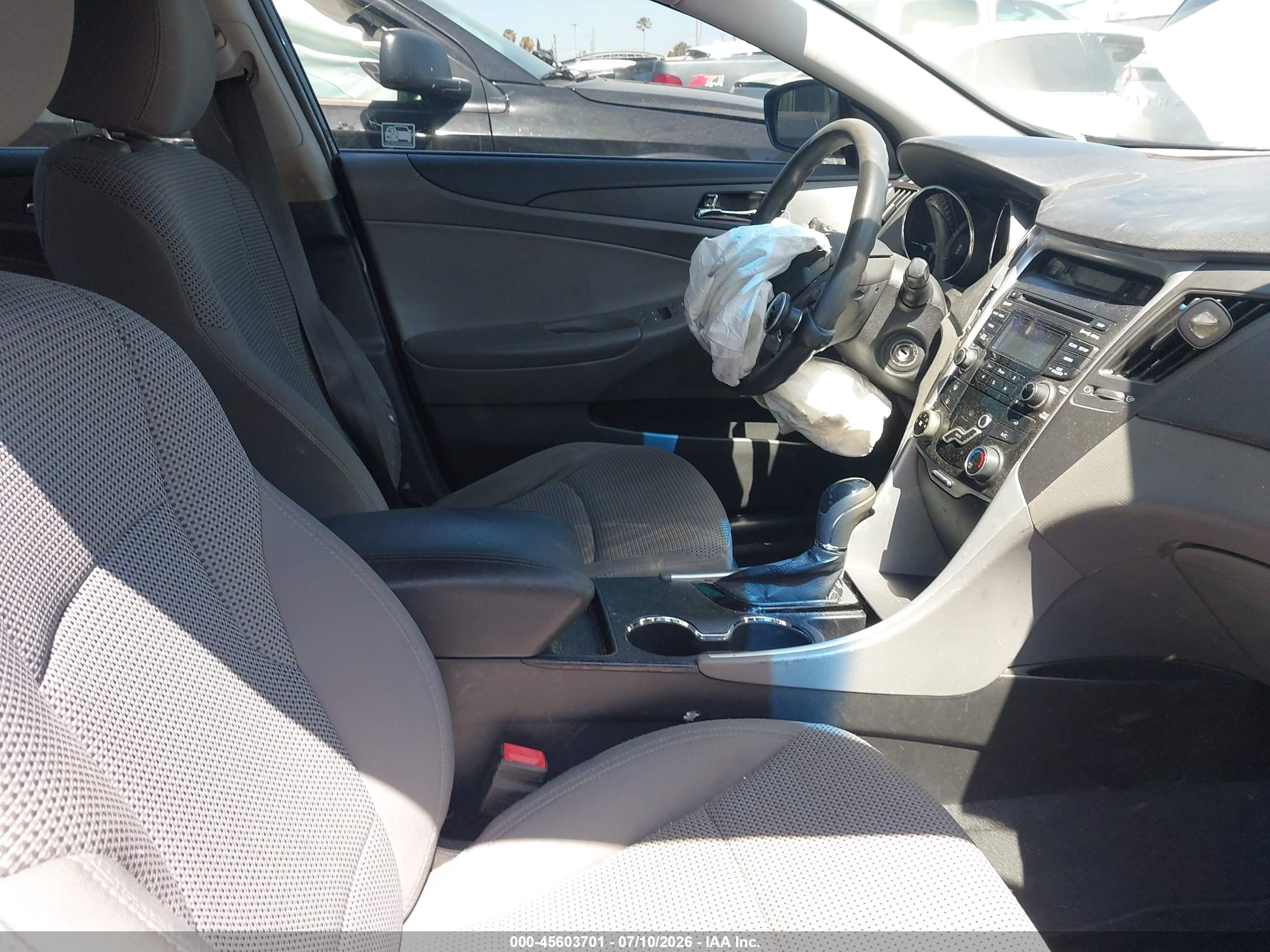 2012 Hyundai Sonata Gls Dark Blue vin: 5NPEB4AC4CH372268