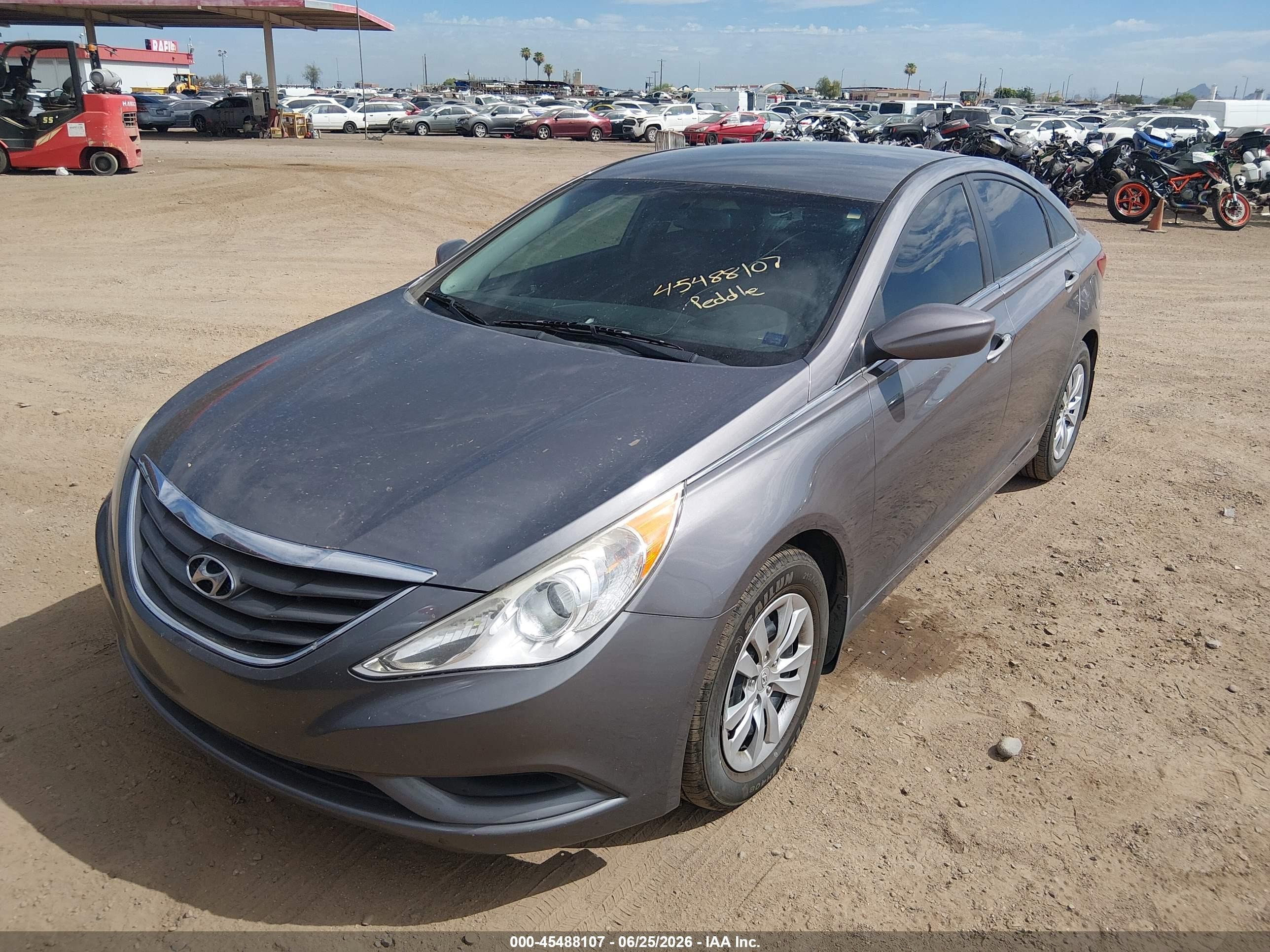 2012 Hyundai Sonata Gls Gray vin: 5NPEB4AC4CH382640