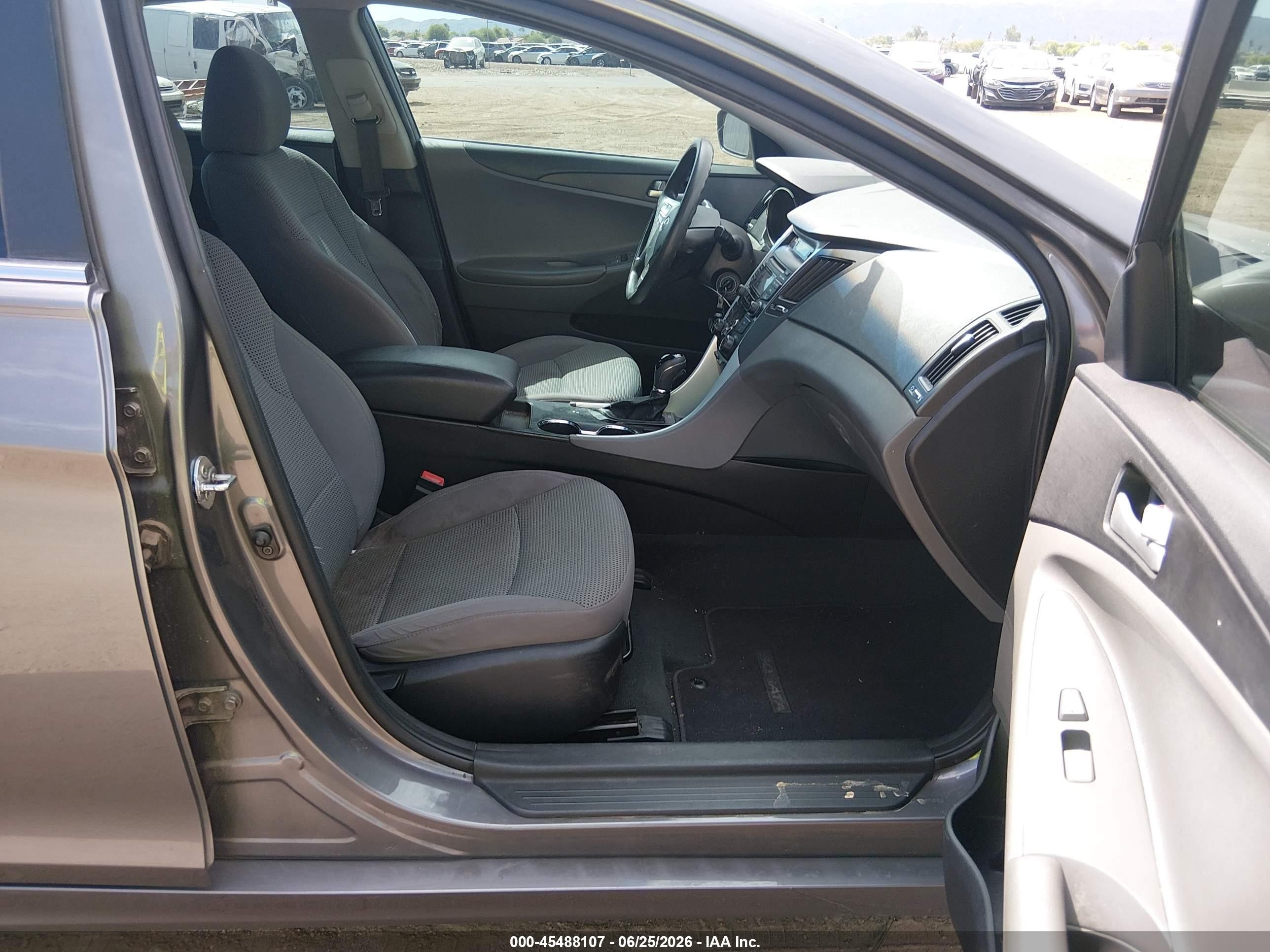 2012 Hyundai Sonata Gls Gray vin: 5NPEB4AC4CH382640