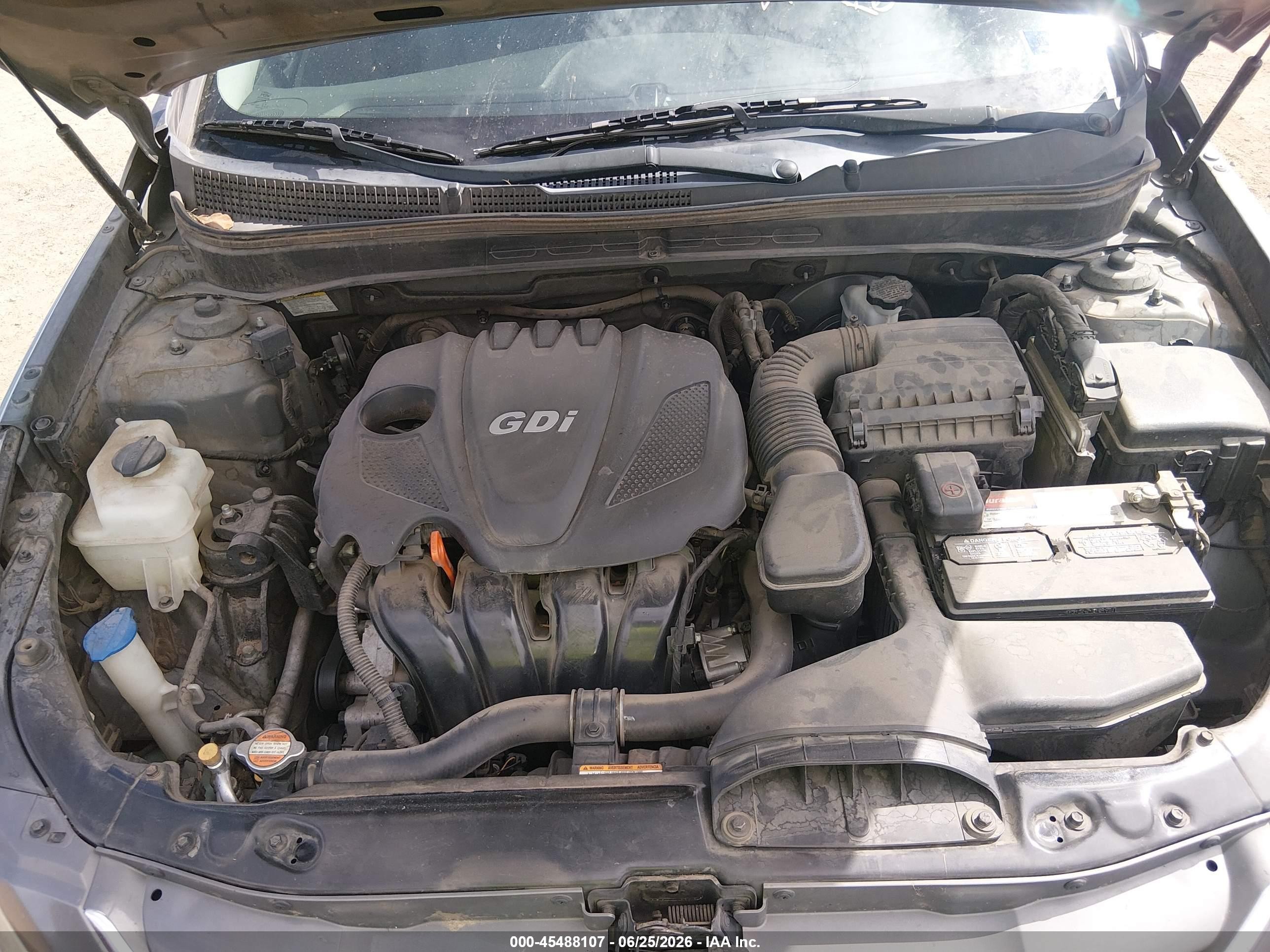 2012 Hyundai Sonata Gls Gray vin: 5NPEB4AC4CH382640