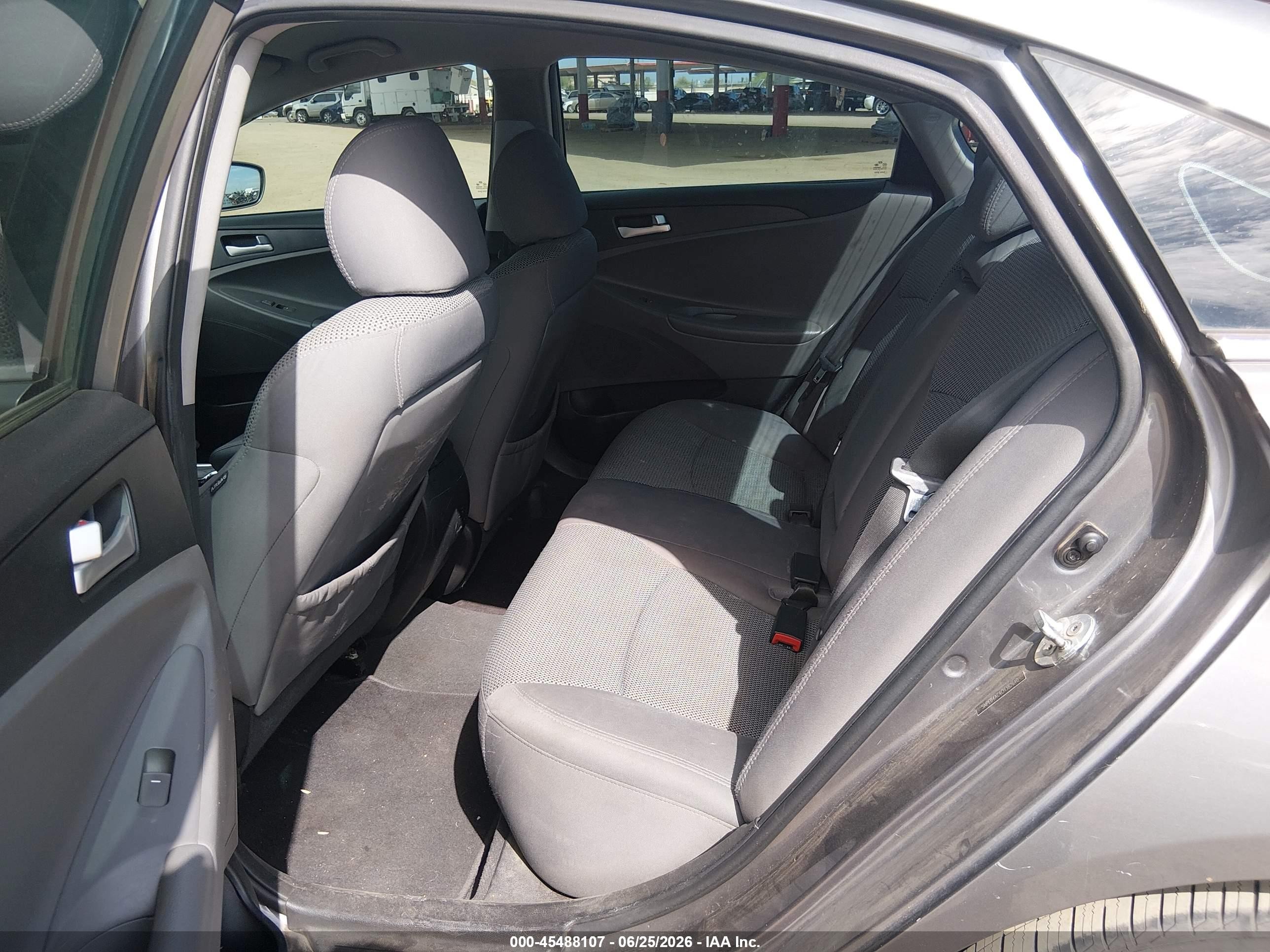 2012 Hyundai Sonata Gls Gray vin: 5NPEB4AC4CH382640