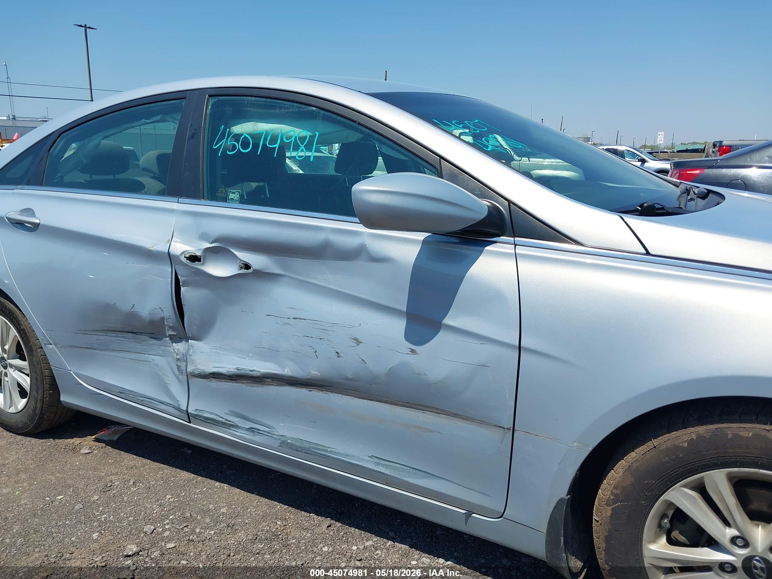 2012 Hyundai Sonata Gls Серебряный vin: 5NPEB4AC4CH384212