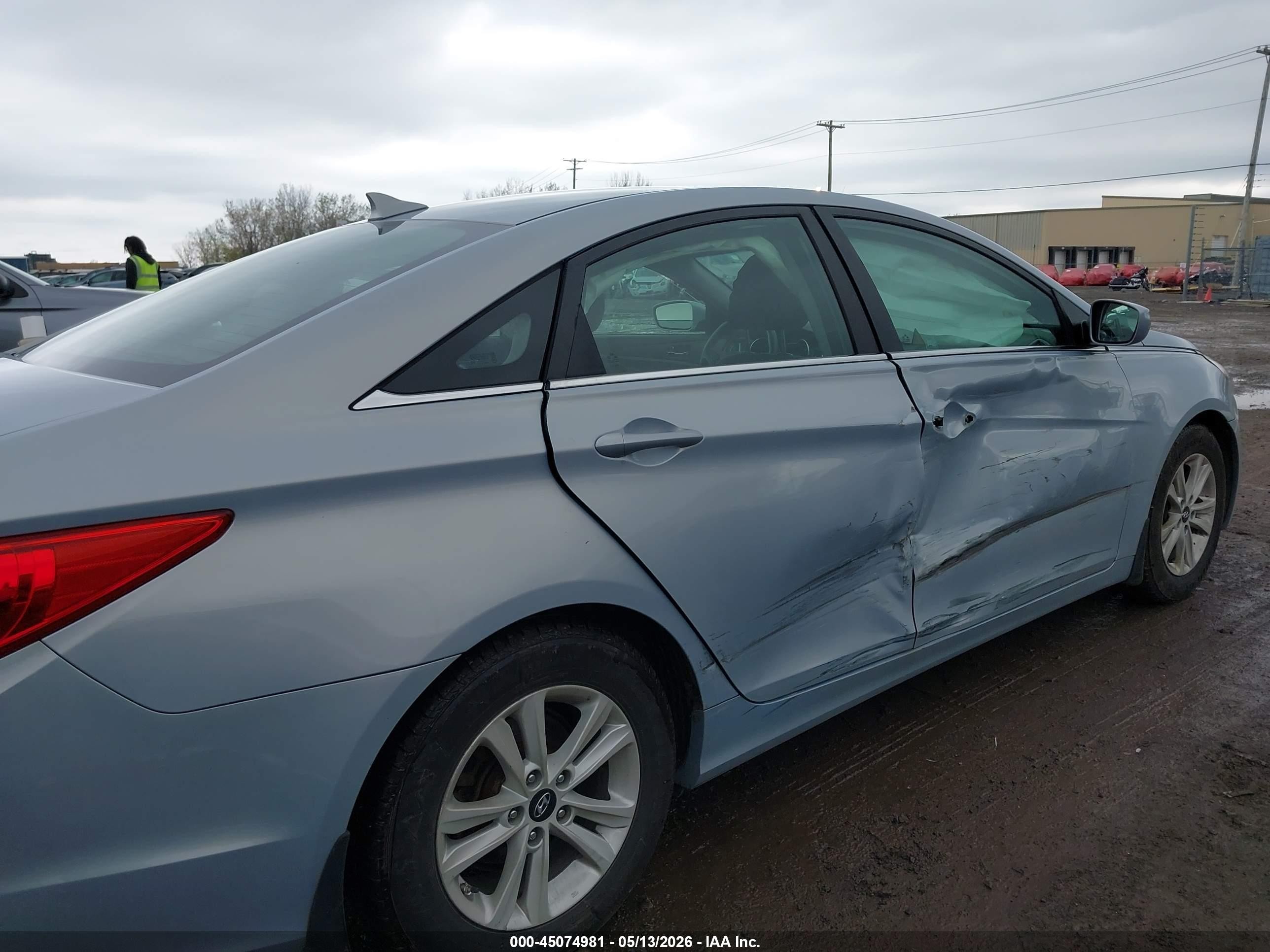 2012 Hyundai Sonata Gls Серебряный vin: 5NPEB4AC4CH384212