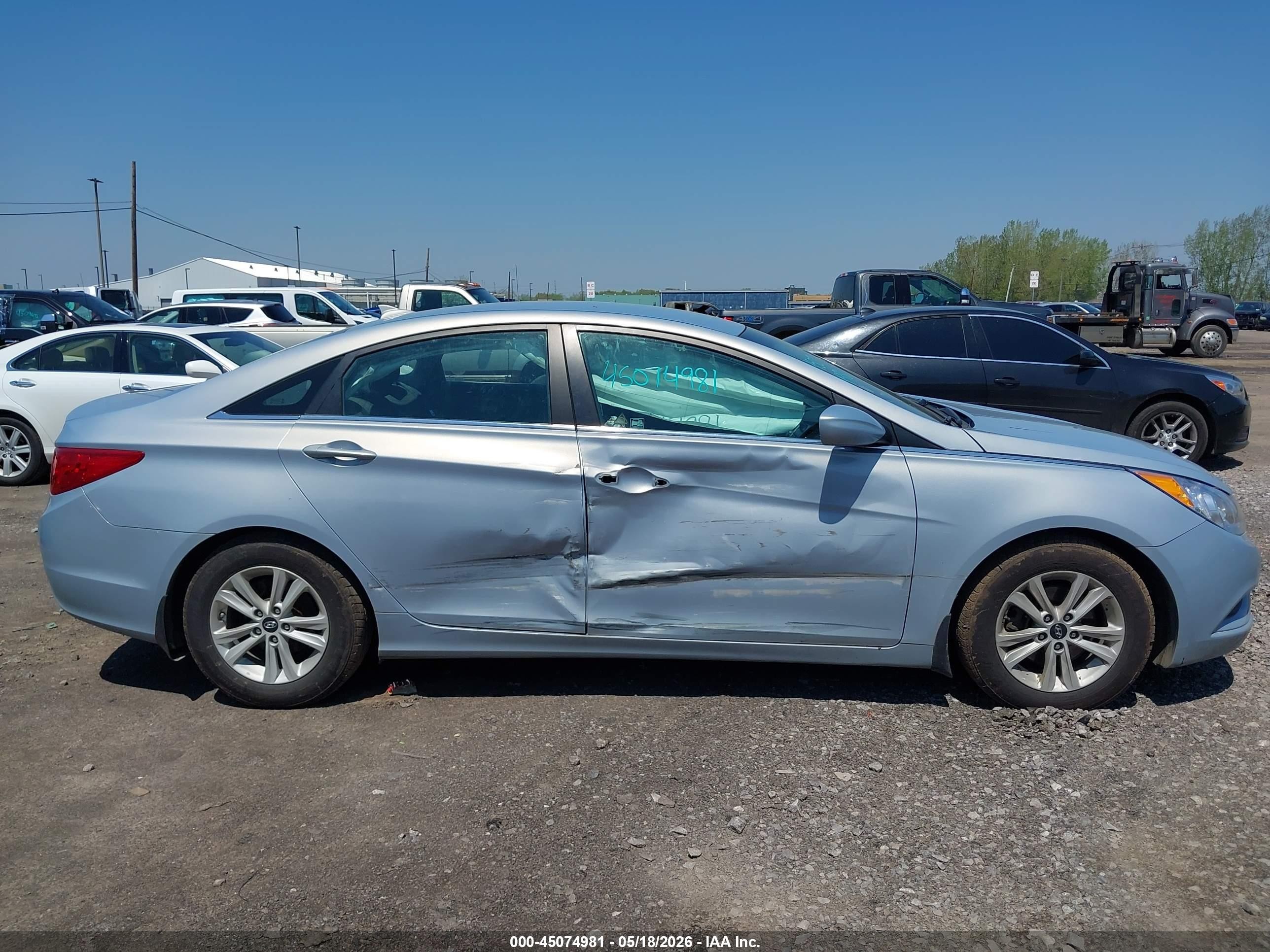 2012 Hyundai Sonata Gls Серебряный vin: 5NPEB4AC4CH384212