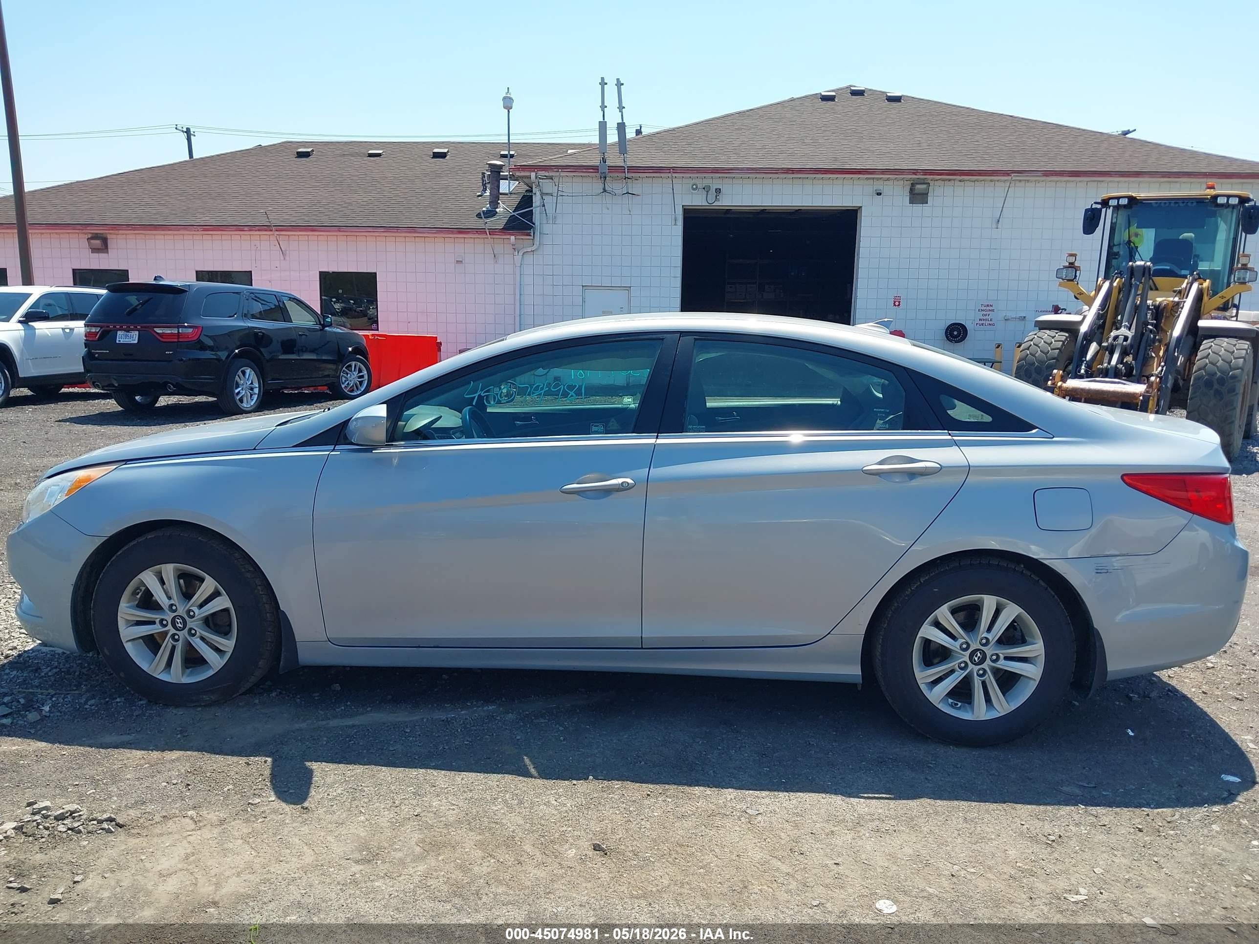 2012 Hyundai Sonata Gls Серебряный vin: 5NPEB4AC4CH384212