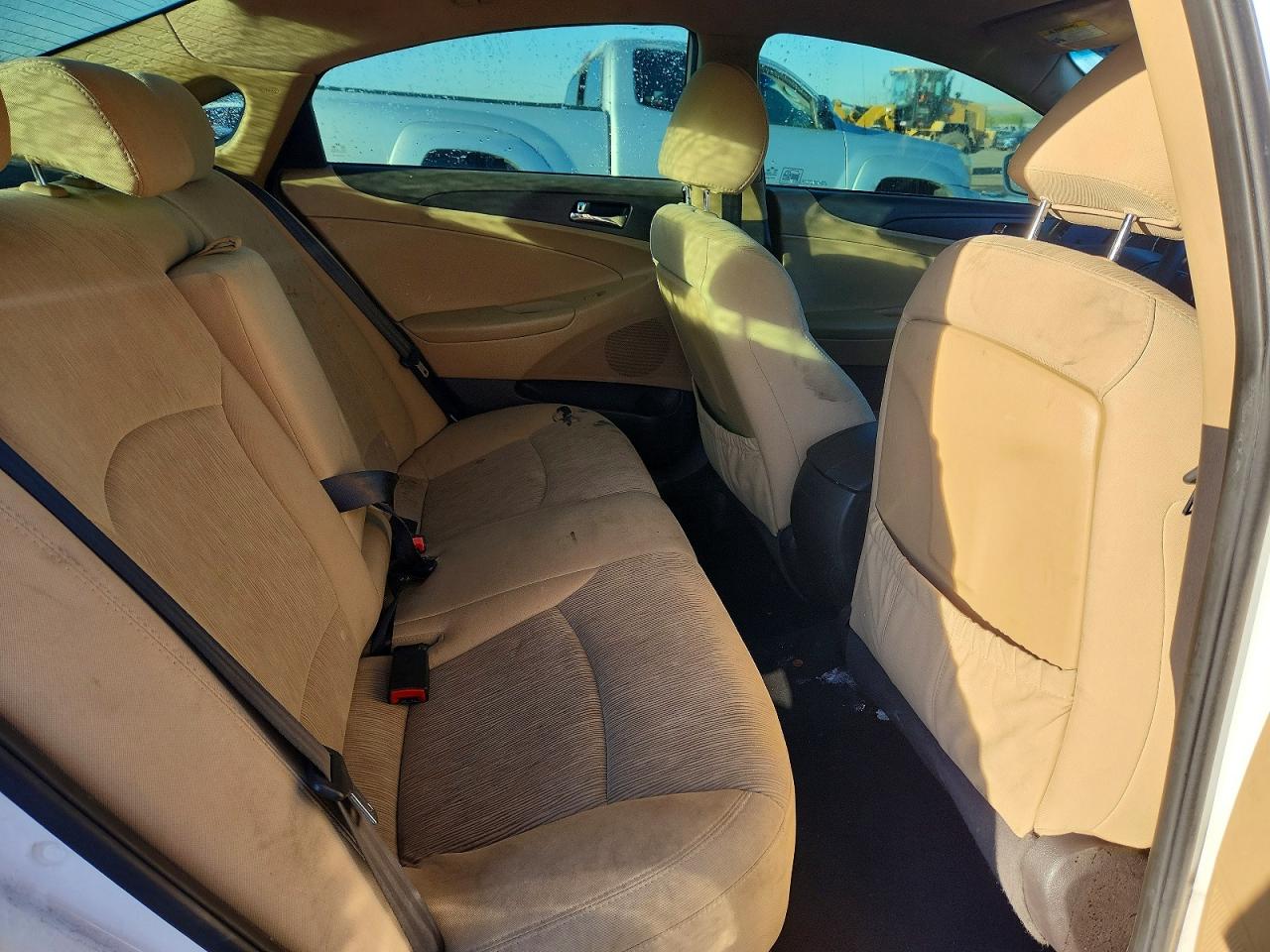 2012 Hyundai Sonata Gls White vin: 5NPEB4AC4CH402854