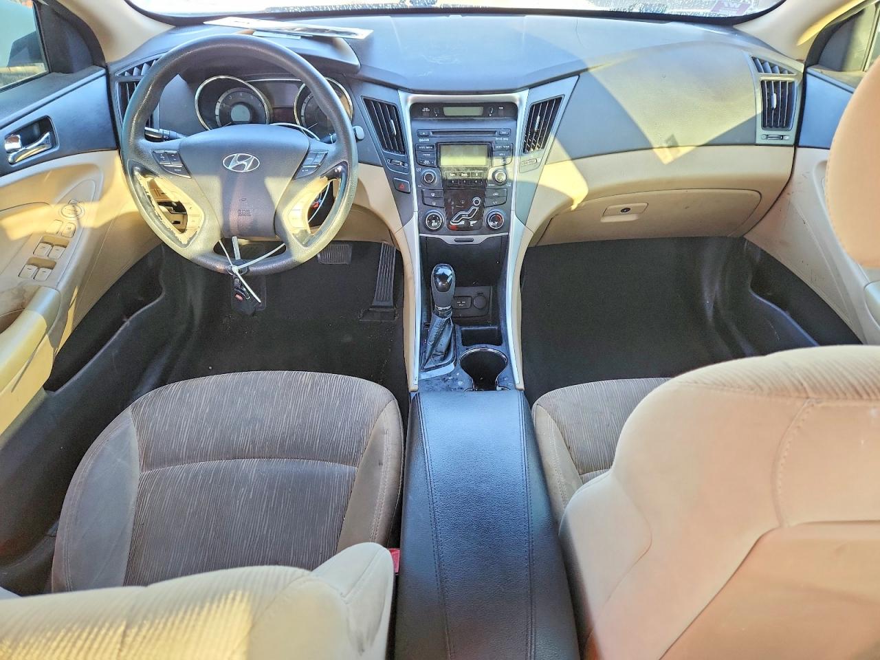 2012 Hyundai Sonata Gls White vin: 5NPEB4AC4CH402854