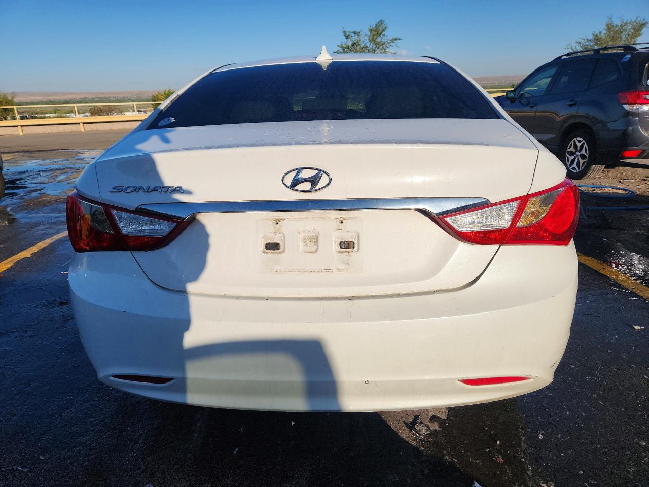 2012 Hyundai Sonata Gls White vin: 5NPEB4AC4CH402854