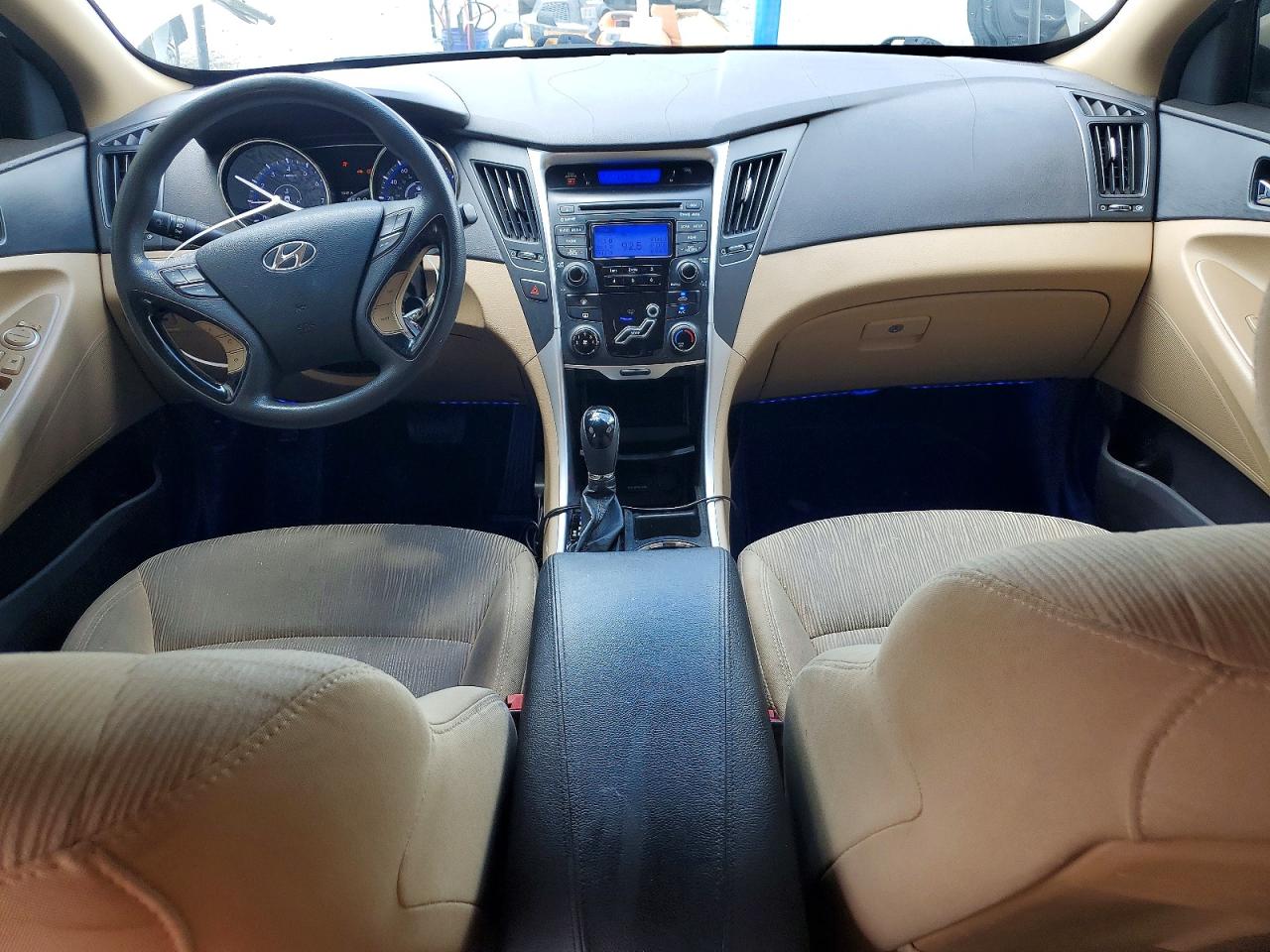 2012 Hyundai Sonata Gls White vin: 5NPEB4AC4CH410386