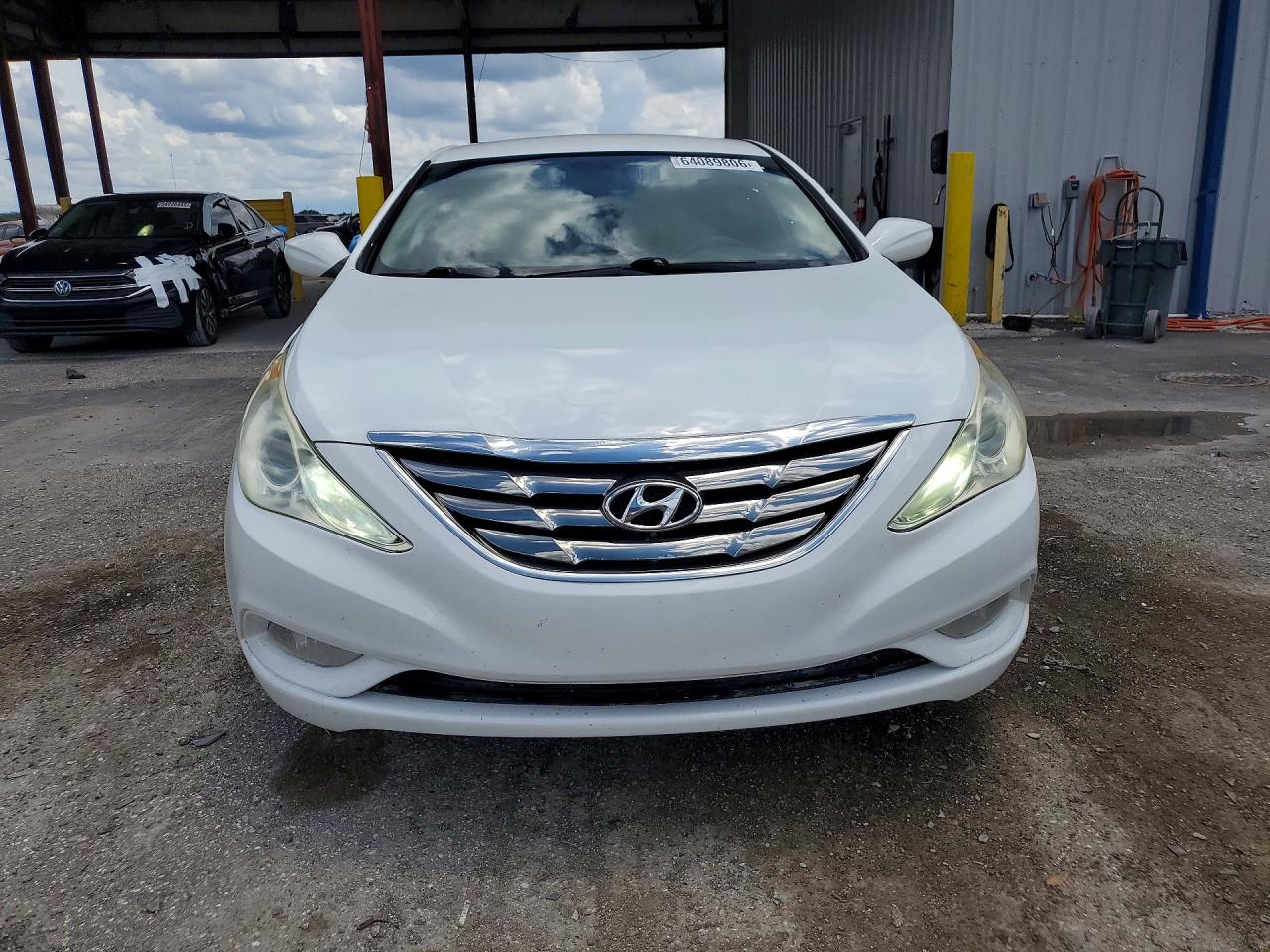 2012 Hyundai Sonata Gls White vin: 5NPEB4AC4CH410386
