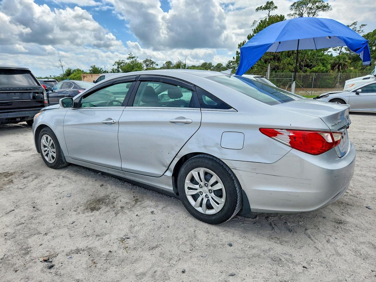 2012 Hyundai Sonata Gls Silver vin: 5NPEB4AC4CH436101
