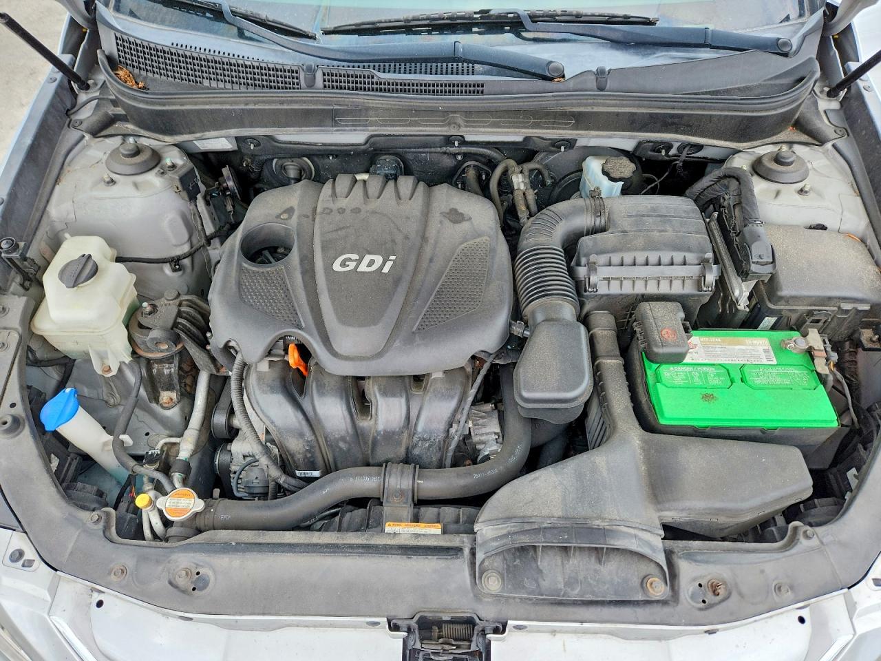 2012 Hyundai Sonata Gls Silver vin: 5NPEB4AC4CH436101