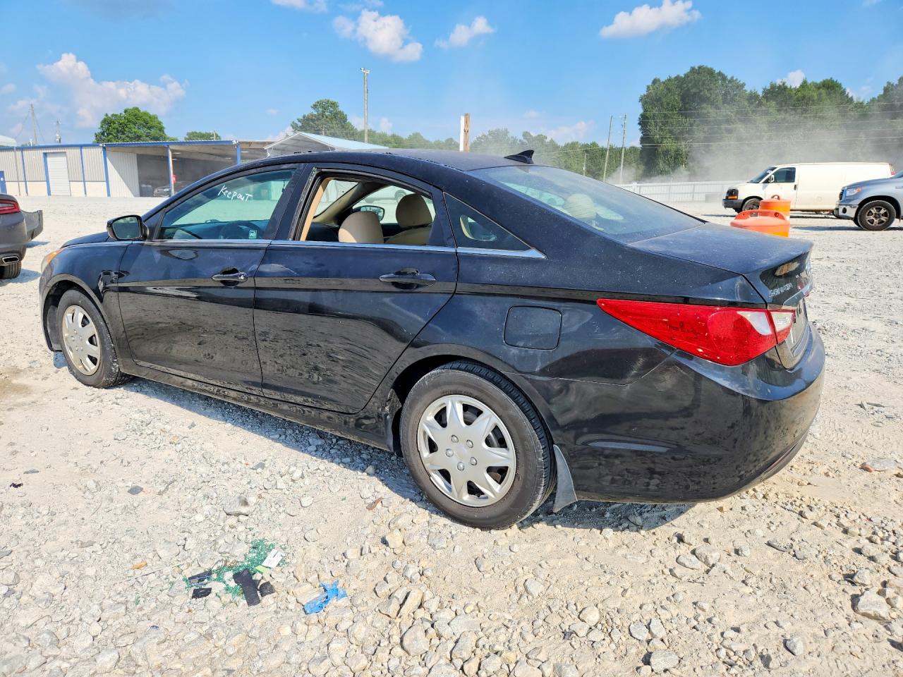 2012 Hyundai Sonata Gls Black vin: 5NPEB4AC4CH438298