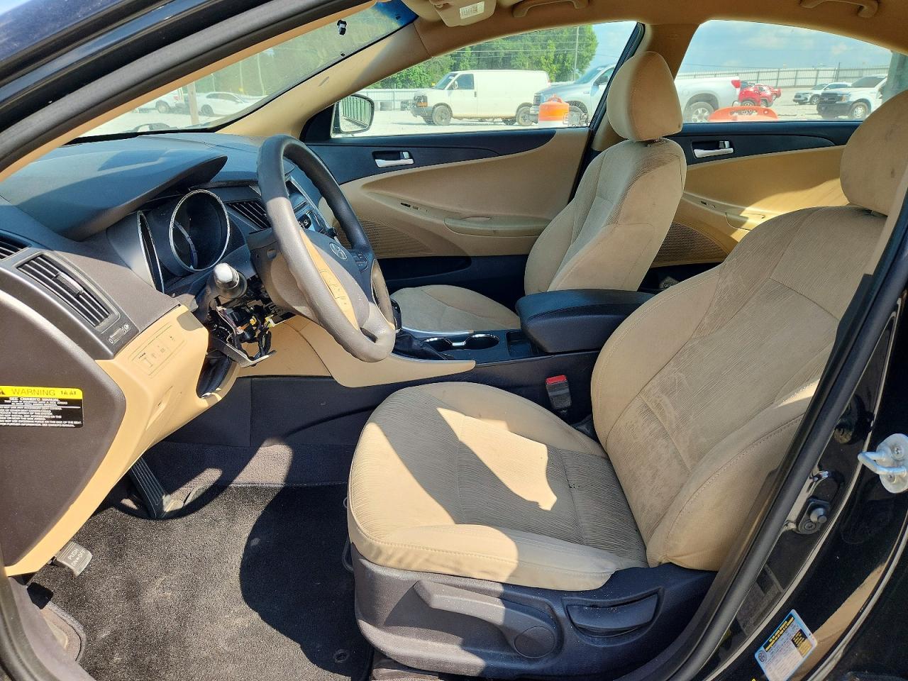 2012 Hyundai Sonata Gls Black vin: 5NPEB4AC4CH438298